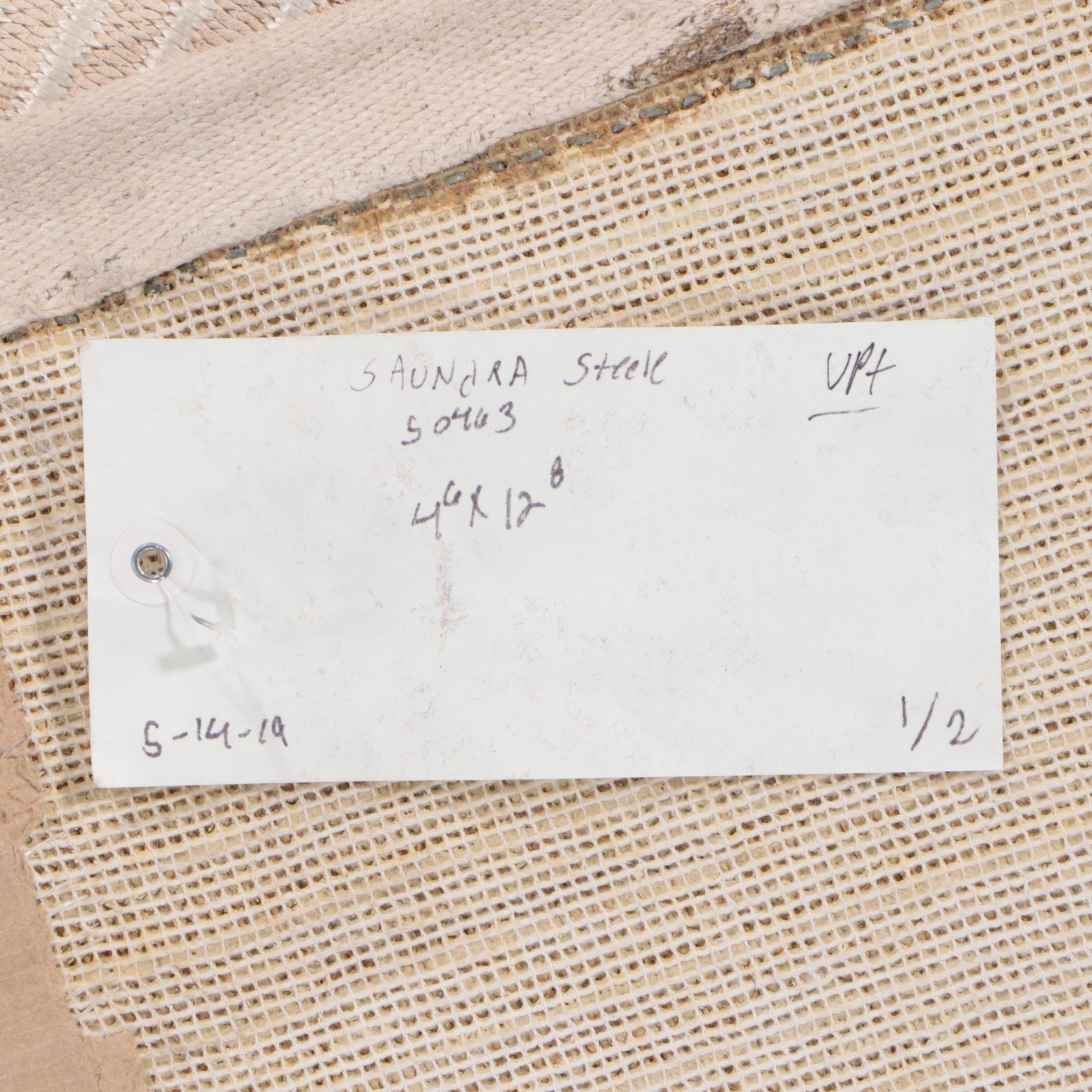 4'6 x 12'9 Machine Made Striped Long Rug