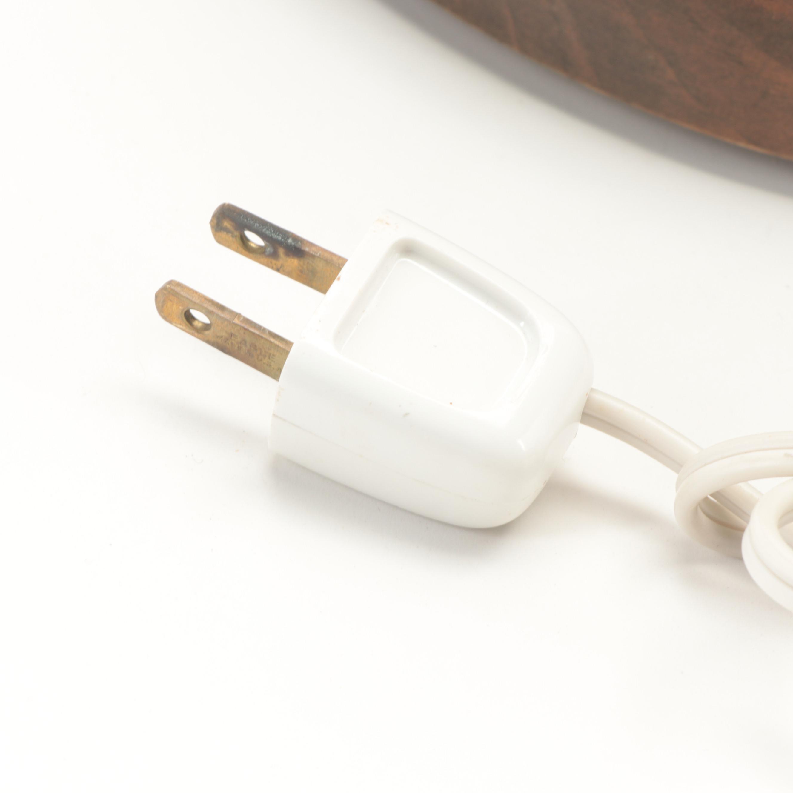 Artisan Made Copper Lighthouse Table Lamp, Mid to Late 20th Century