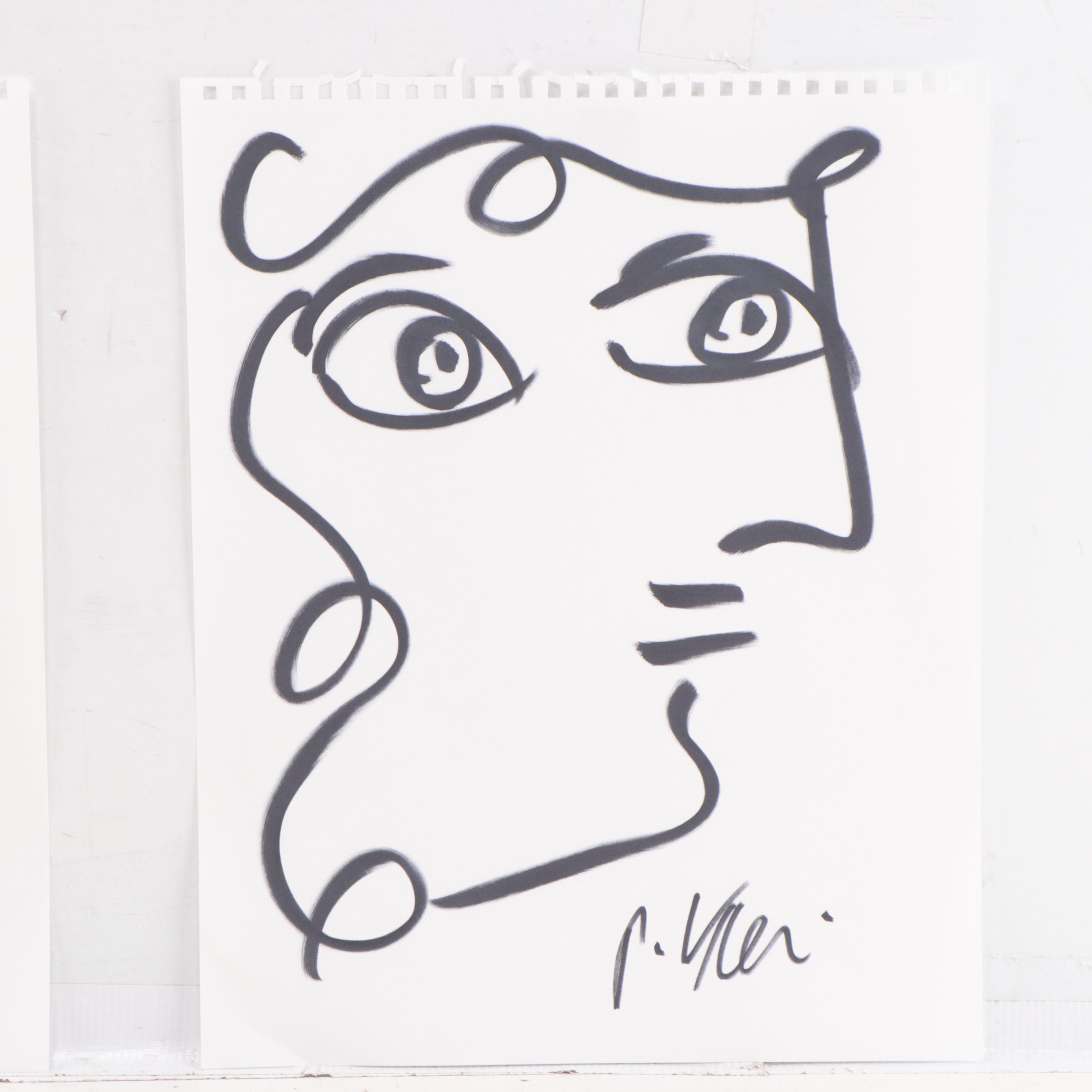 Peter Keil Ink Portraits