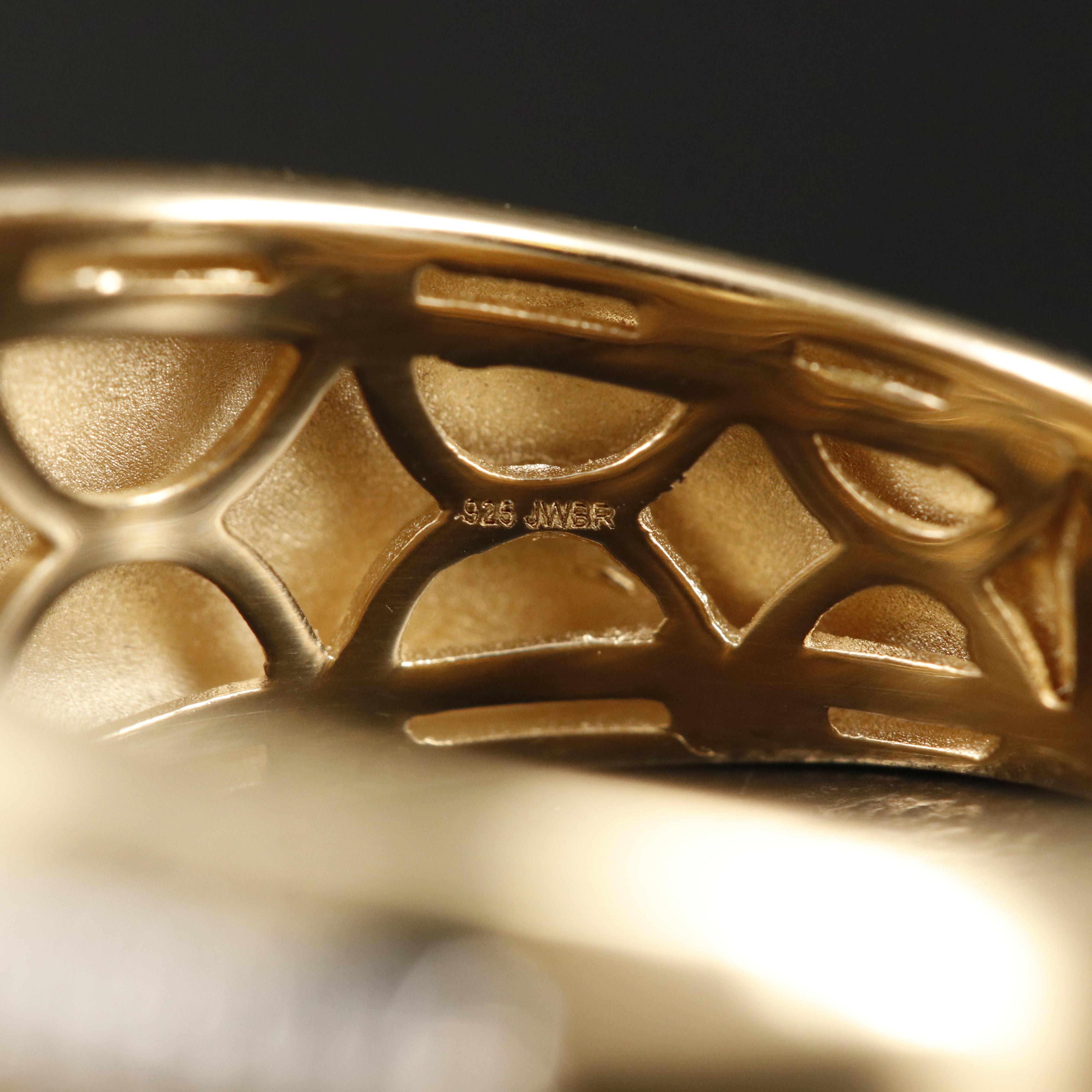 Sterling Diamond Ring