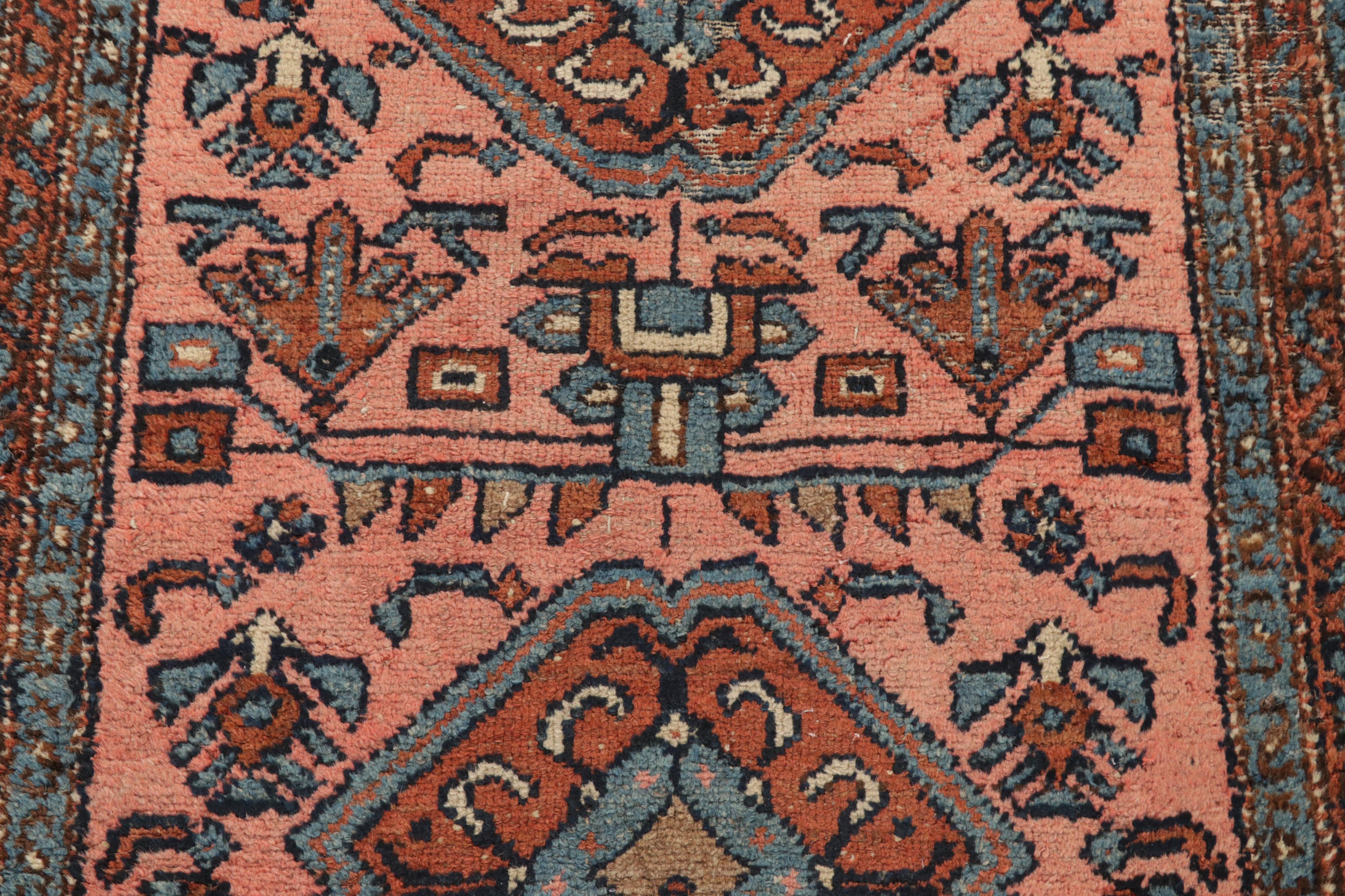 3'2 x 5'9 Hand-Knotted Persian Zanjan Rug, 1920s