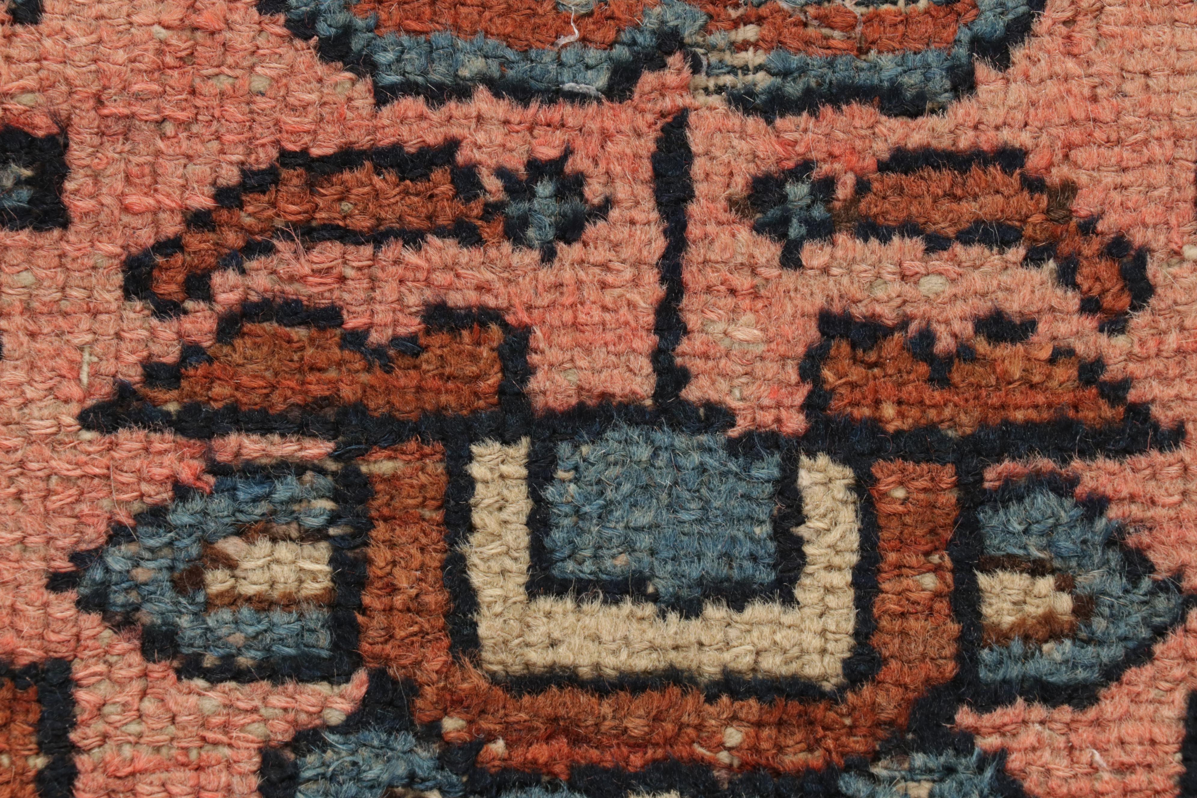 3'2 x 5'9 Hand-Knotted Persian Zanjan Rug, 1920s