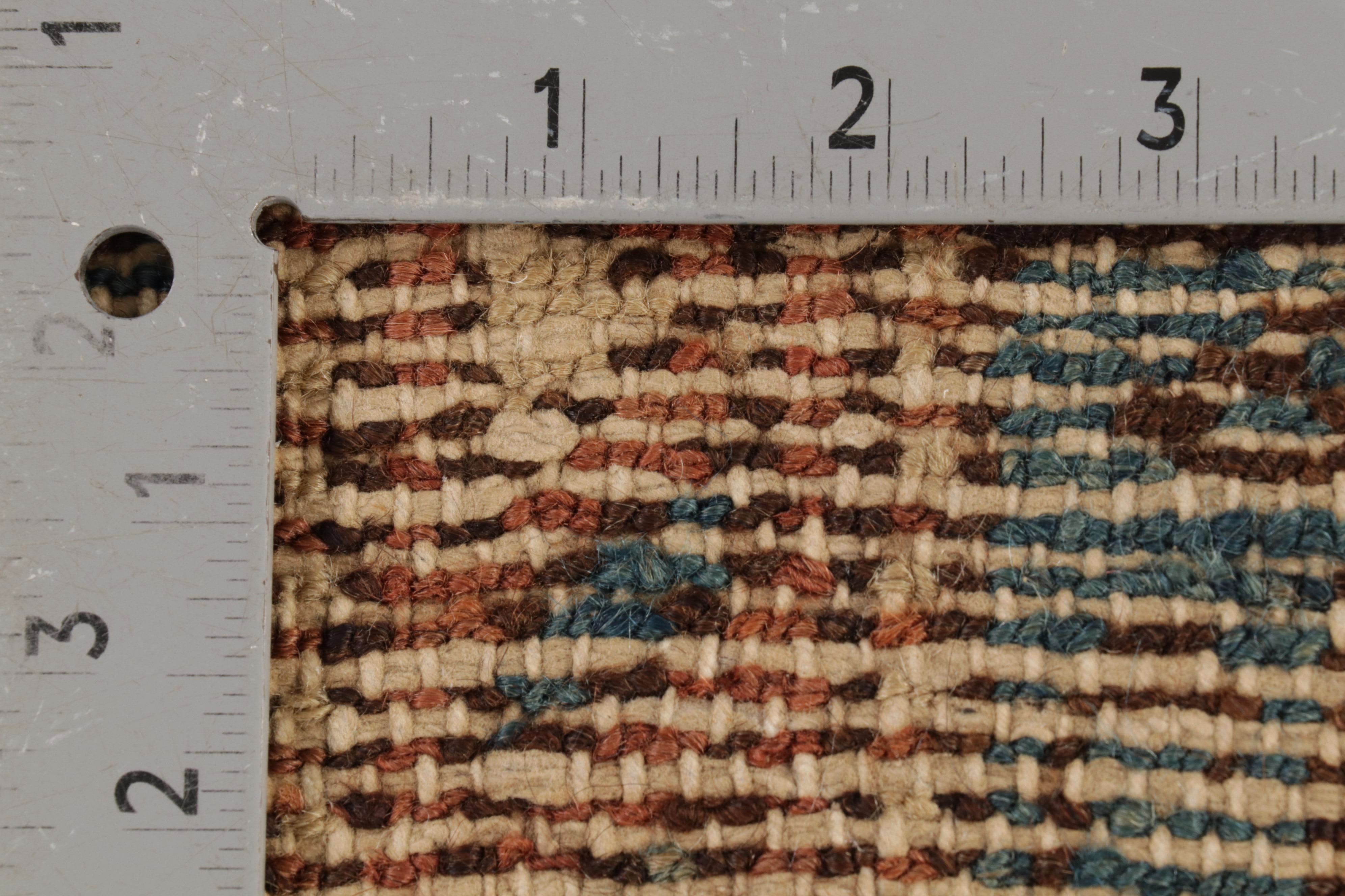 3'2 x 5'9 Hand-Knotted Persian Zanjan Rug, 1920s