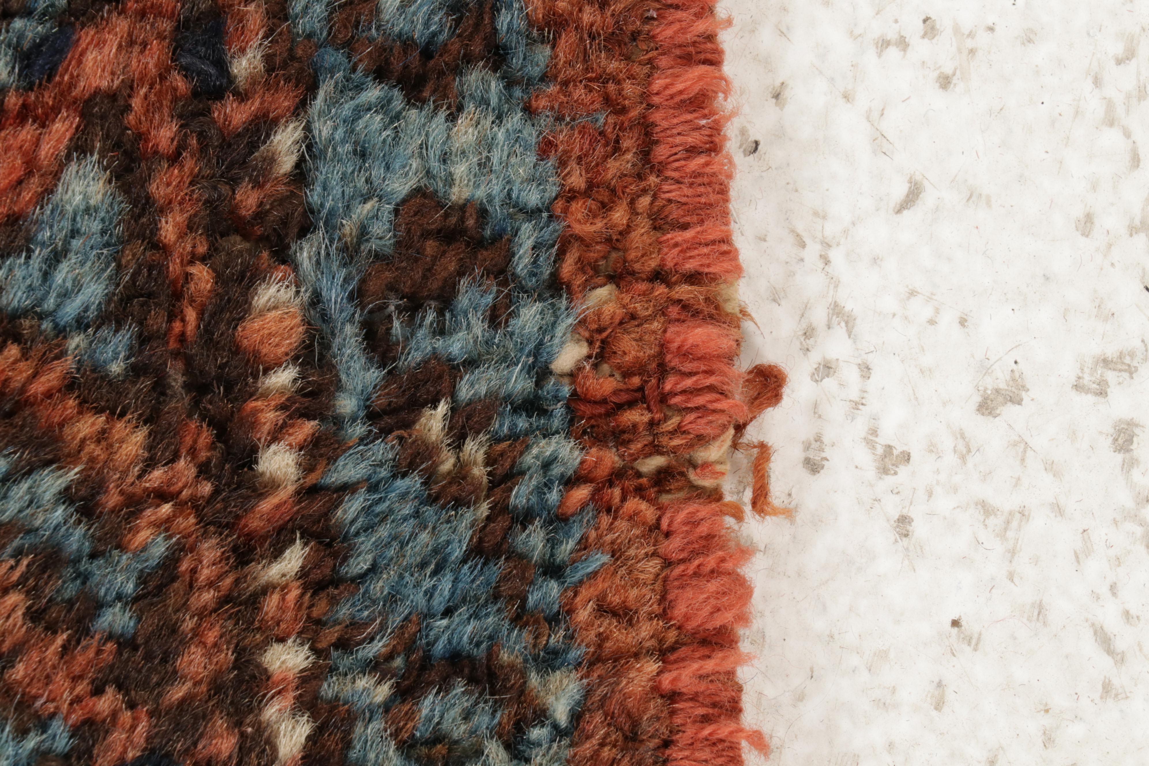 3'2 x 5'9 Hand-Knotted Persian Zanjan Rug, 1920s