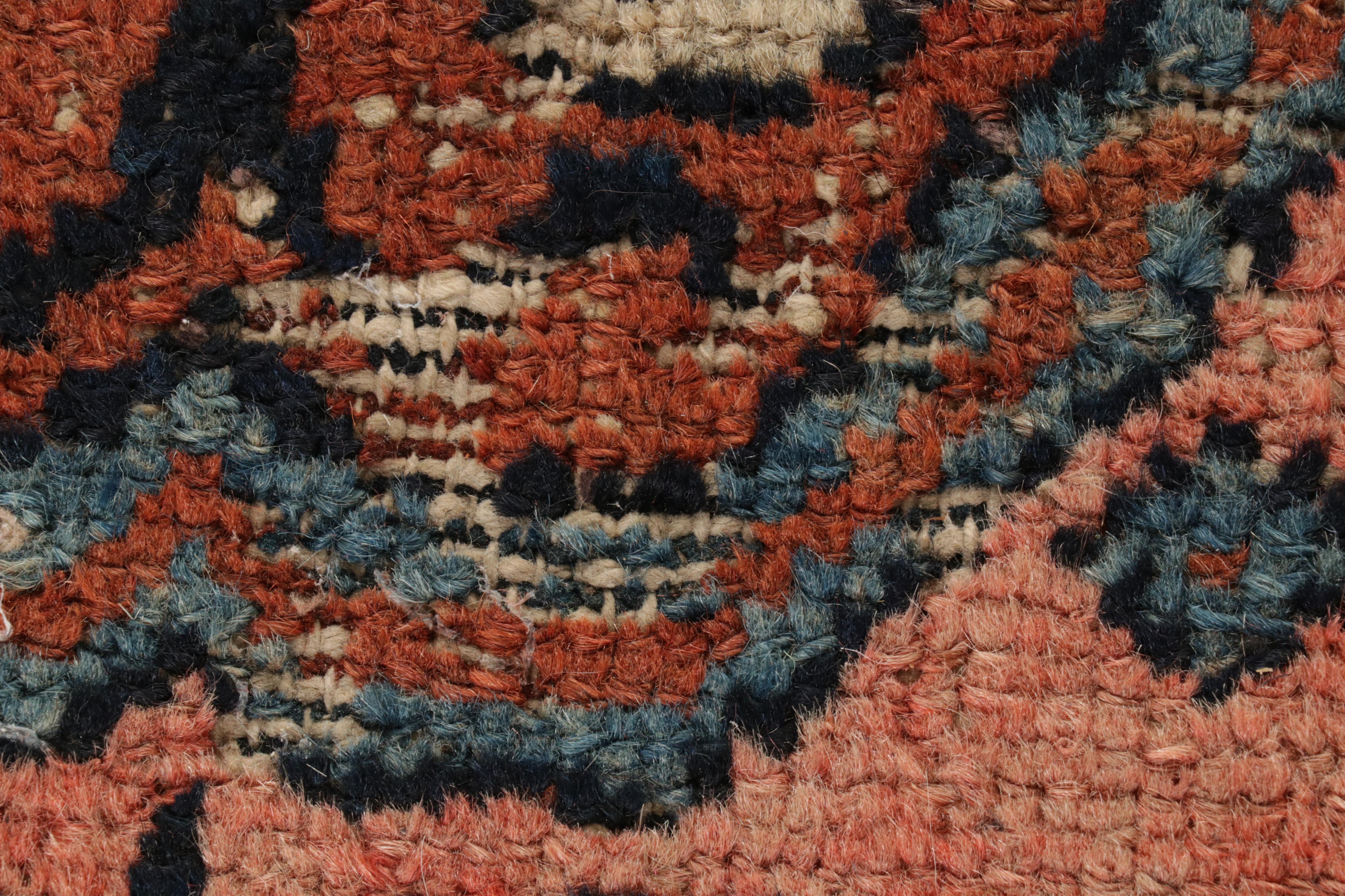 3'2 x 5'9 Hand-Knotted Persian Zanjan Rug, 1920s