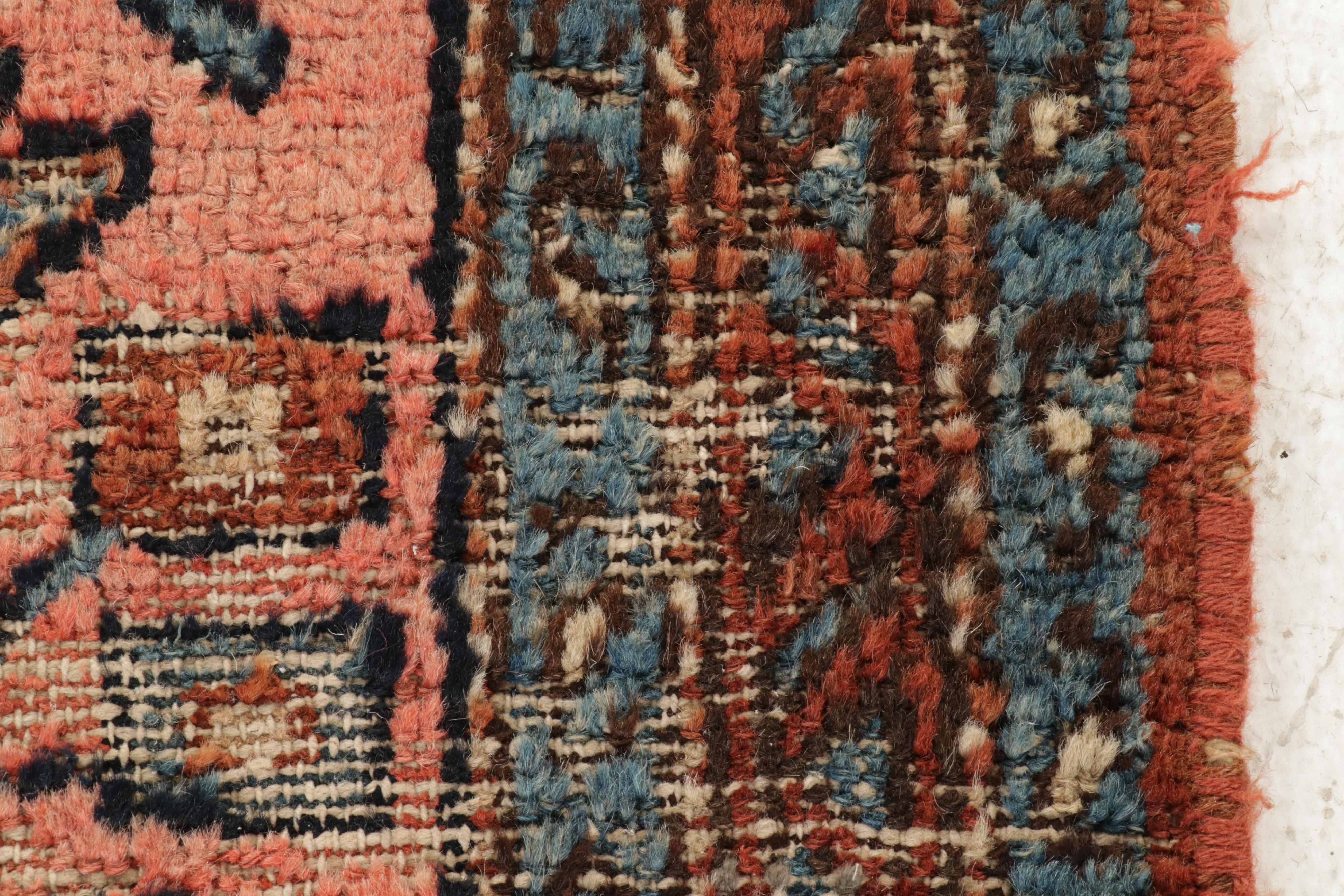 3'2 x 5'9 Hand-Knotted Persian Zanjan Rug, 1920s