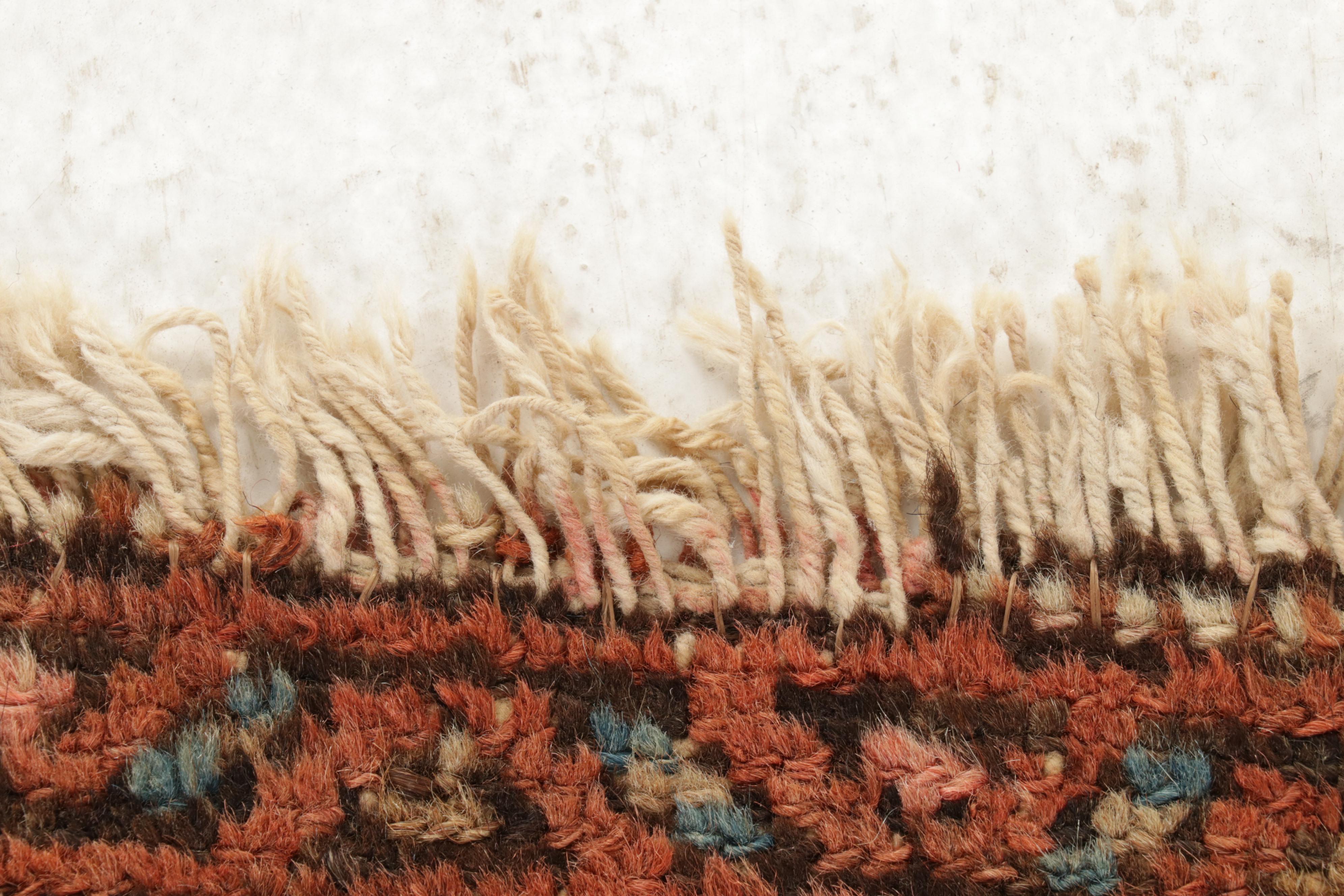 3'2 x 5'9 Hand-Knotted Persian Zanjan Rug, 1920s