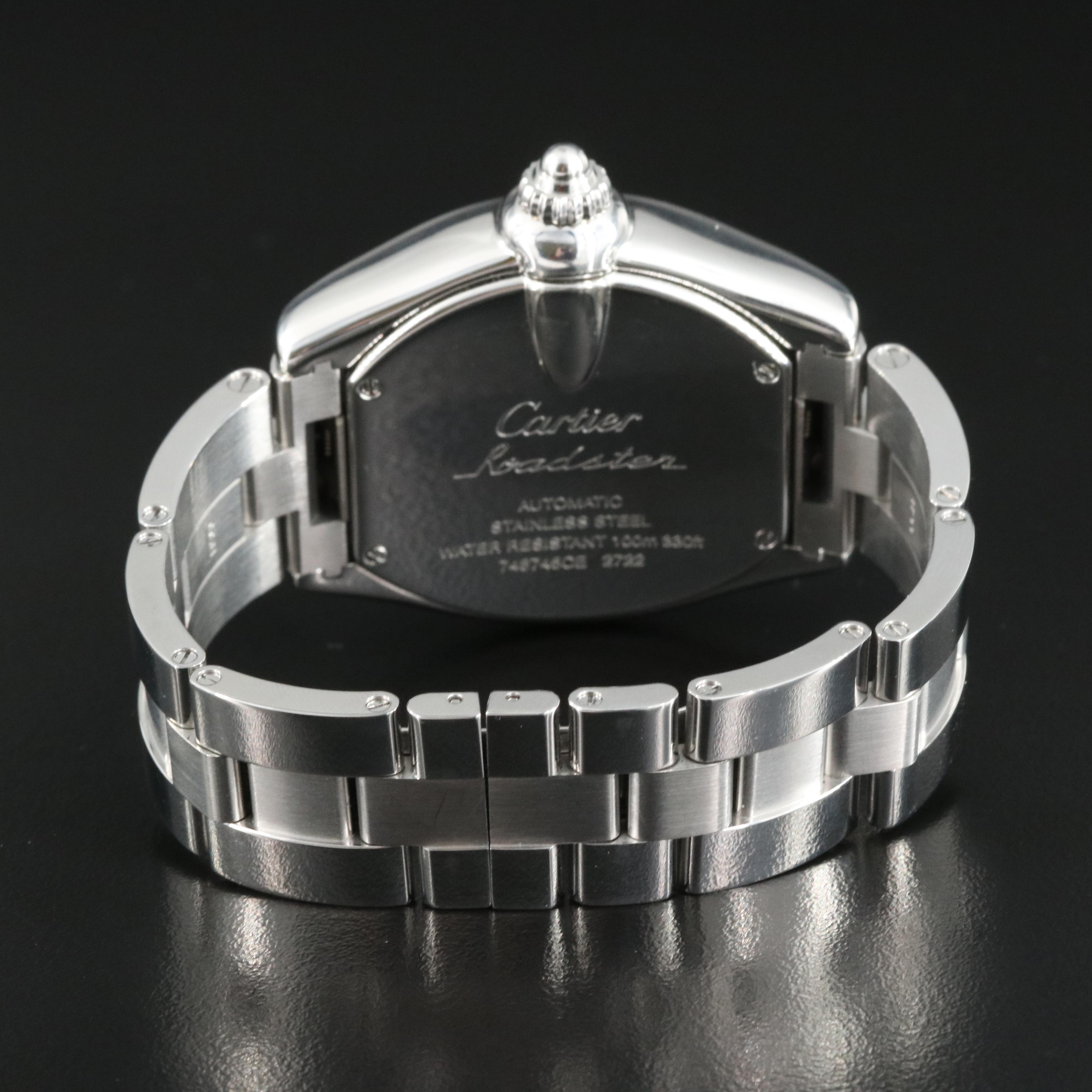 Cartier Roadster GMT Stainless Steel Watch