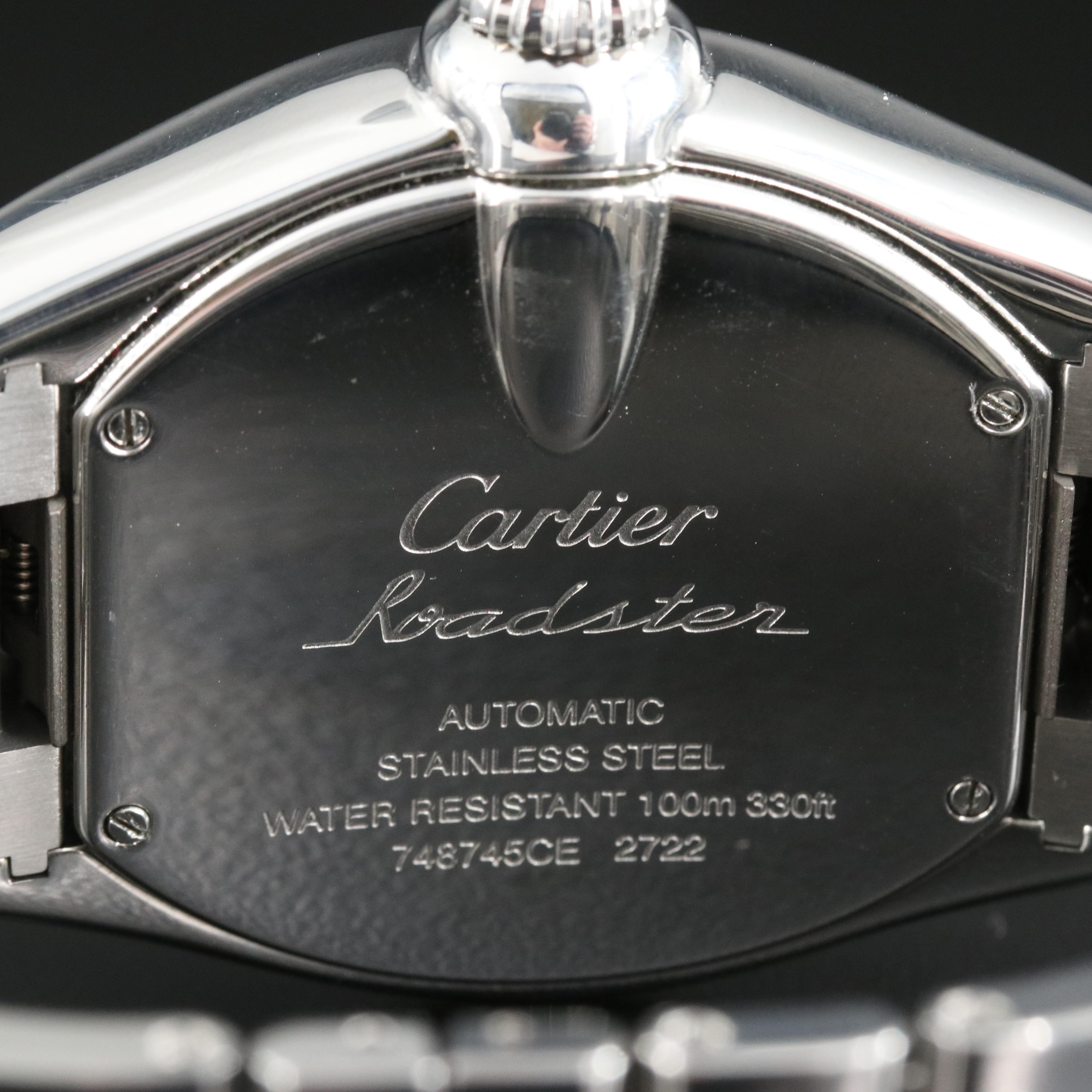 Cartier Roadster GMT Stainless Steel Watch