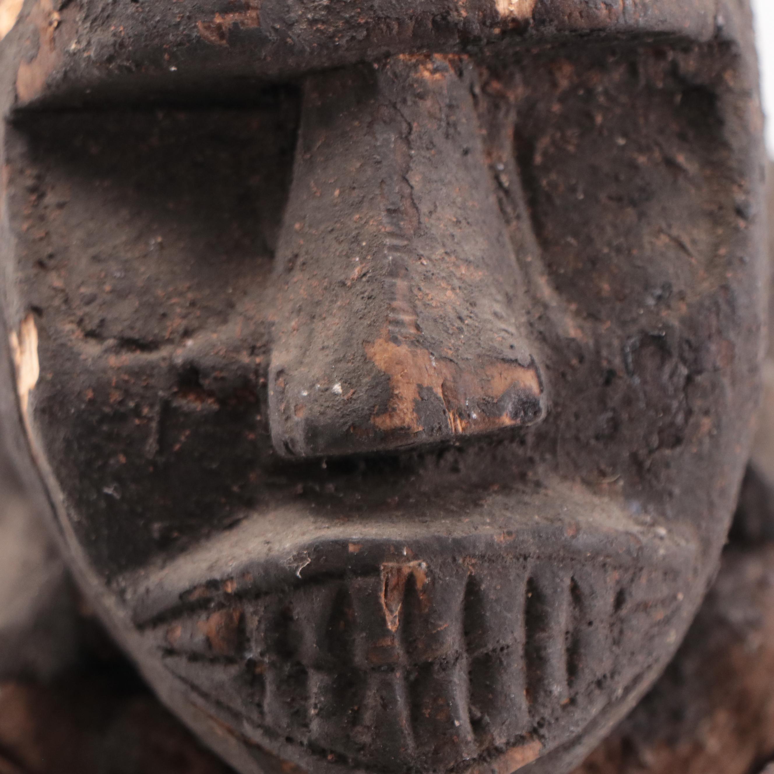 Kongo-Yombe Inspired "Nkisi Nkondi" Power Figure, Central Africa