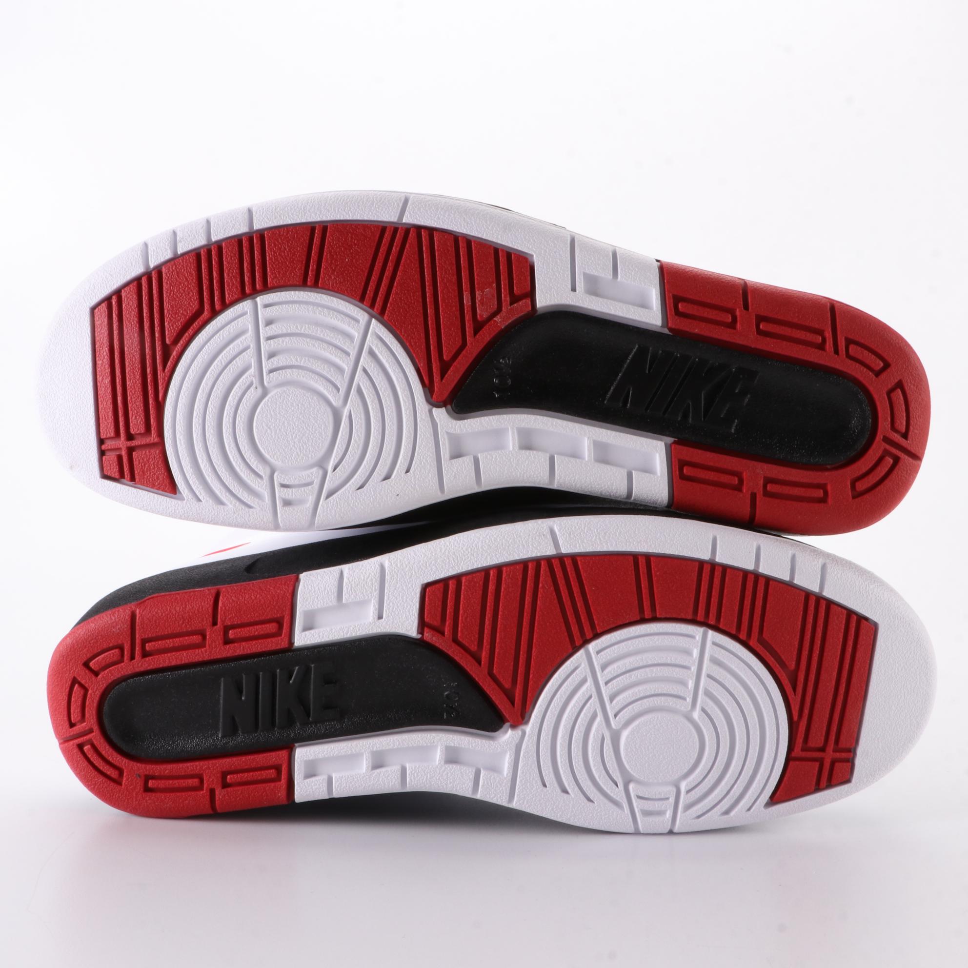 Men's Air Jordan 2 Retro "Chicago" Mid-Cut Sneakers, New in Box