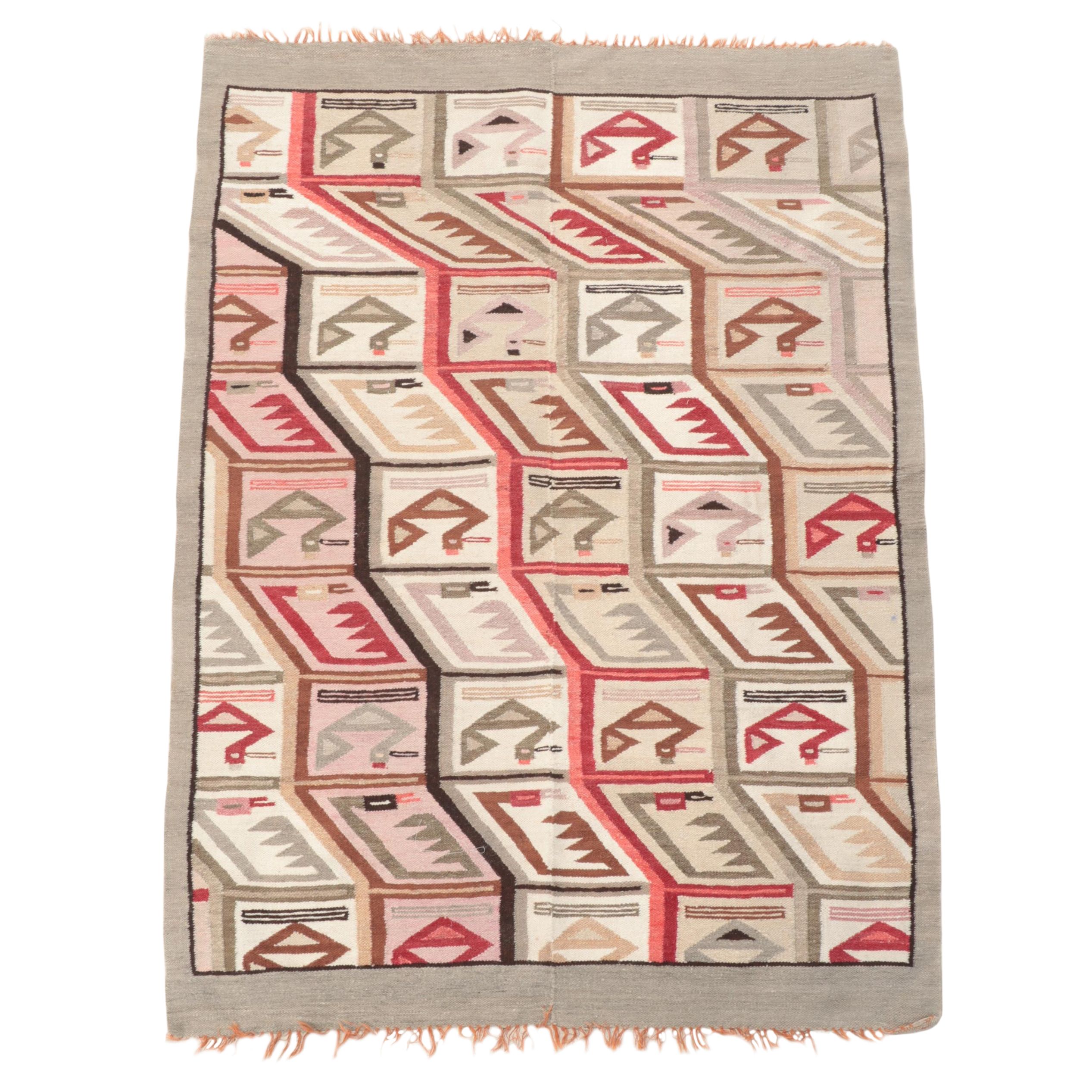 Mexican Woven Tapestry, Mid to Late 20th Century