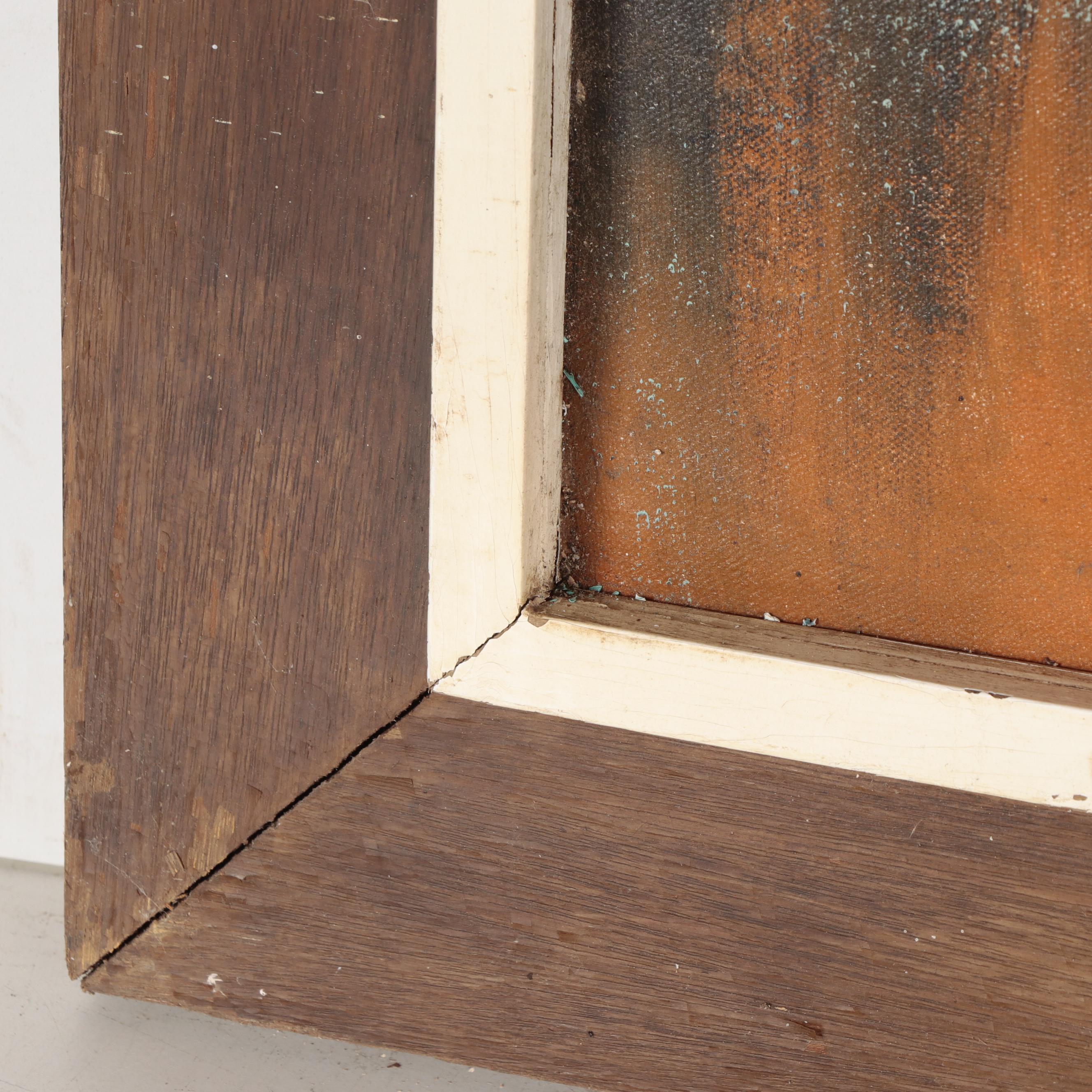 Abstract Landscape Oil Painting, 1965