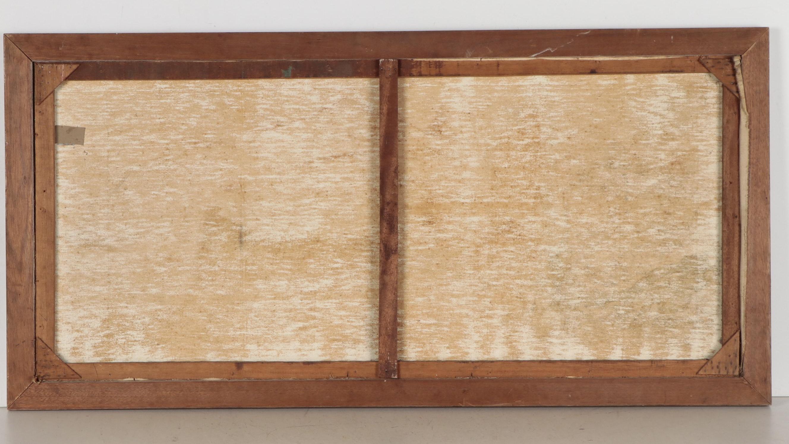 Abstract Landscape Oil Painting, 1965