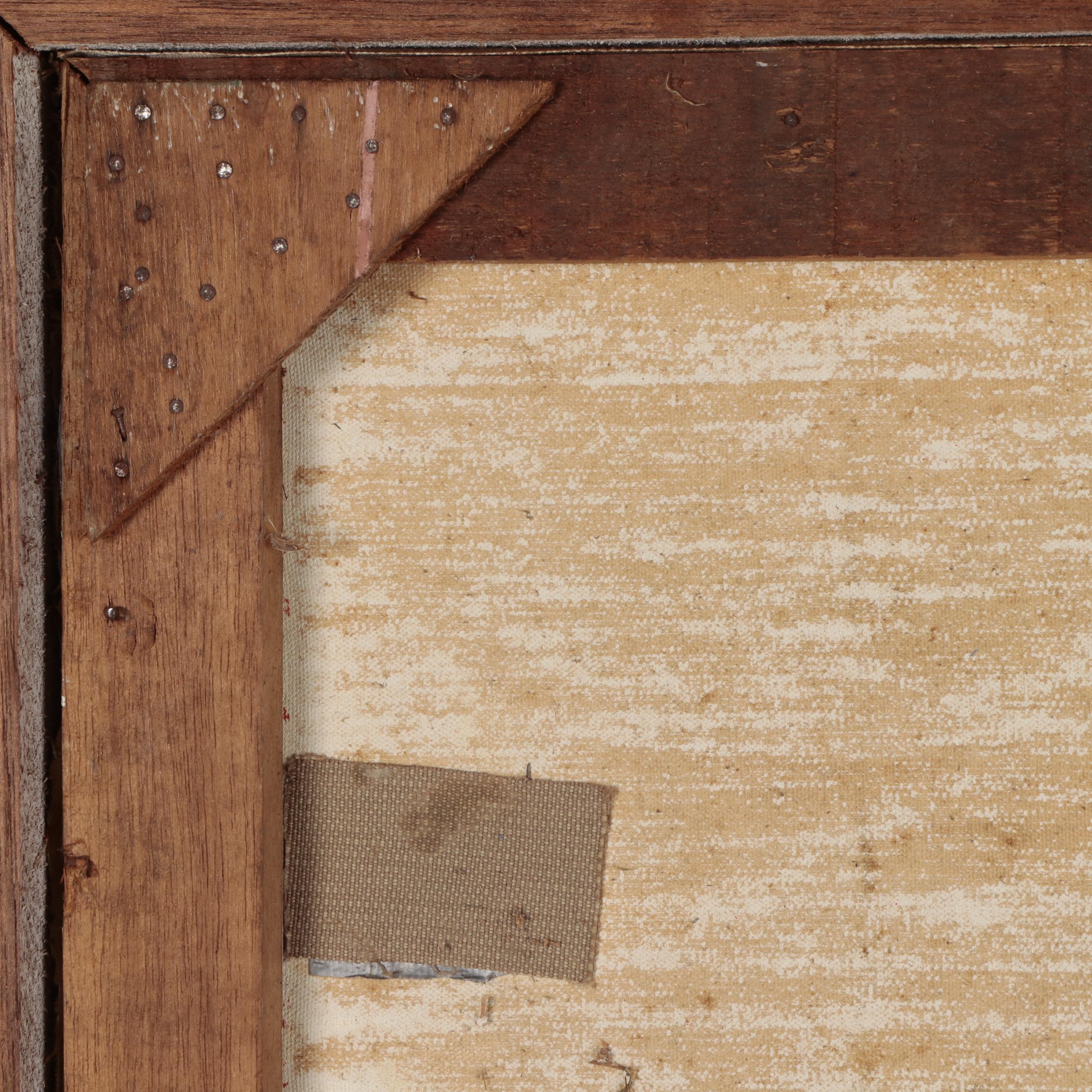 Abstract Landscape Oil Painting, 1965