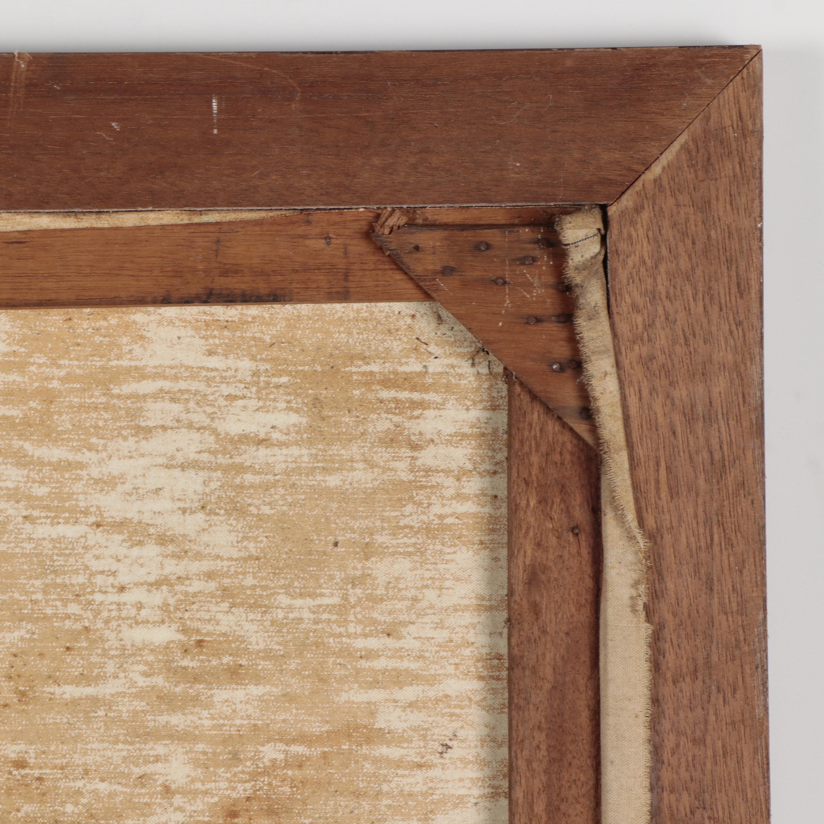 Abstract Landscape Oil Painting, 1965