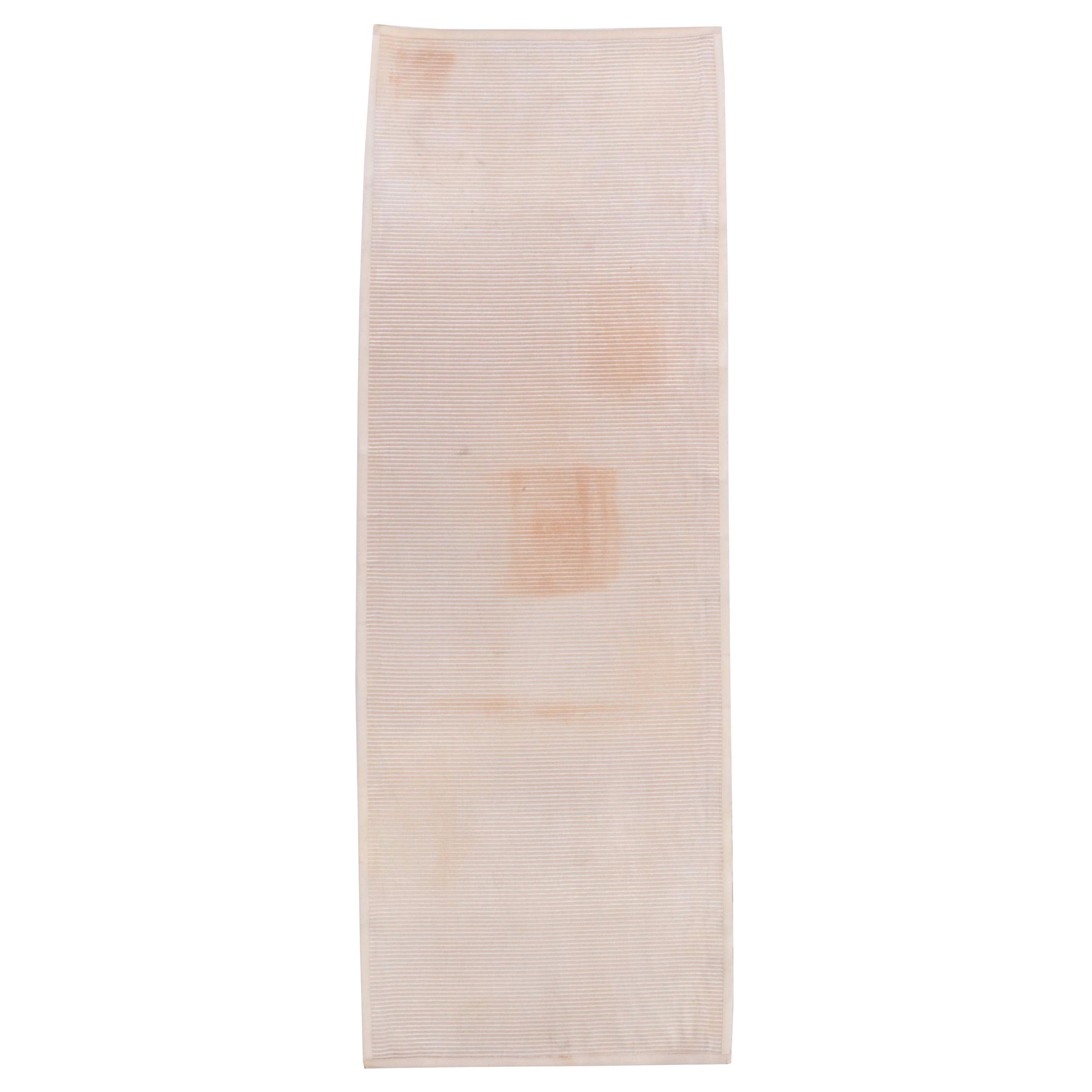 4'6 x 12'9 Machine Made Striped Long Rug