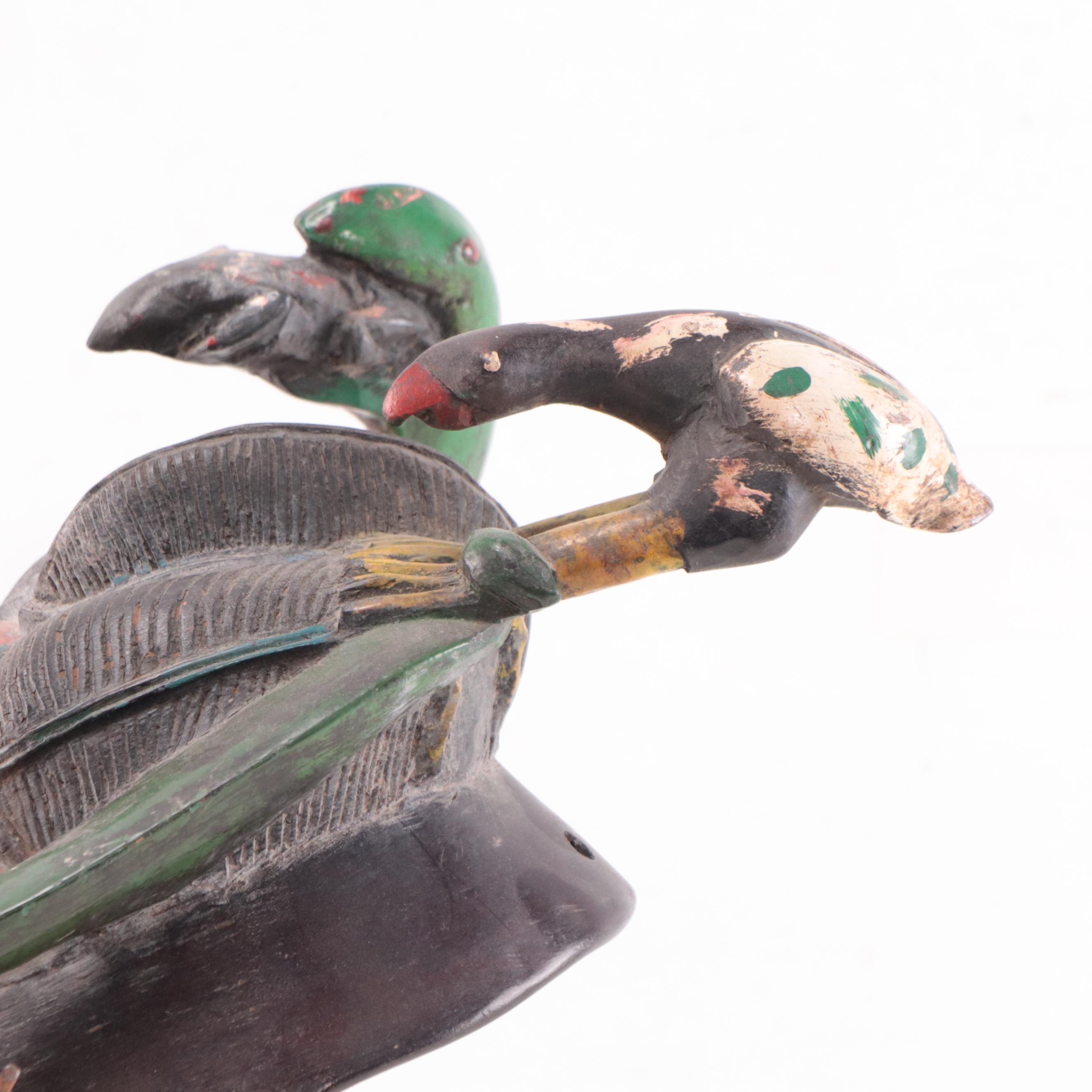 Guro Style "Zaouli" Polychrome Mask, West Africa