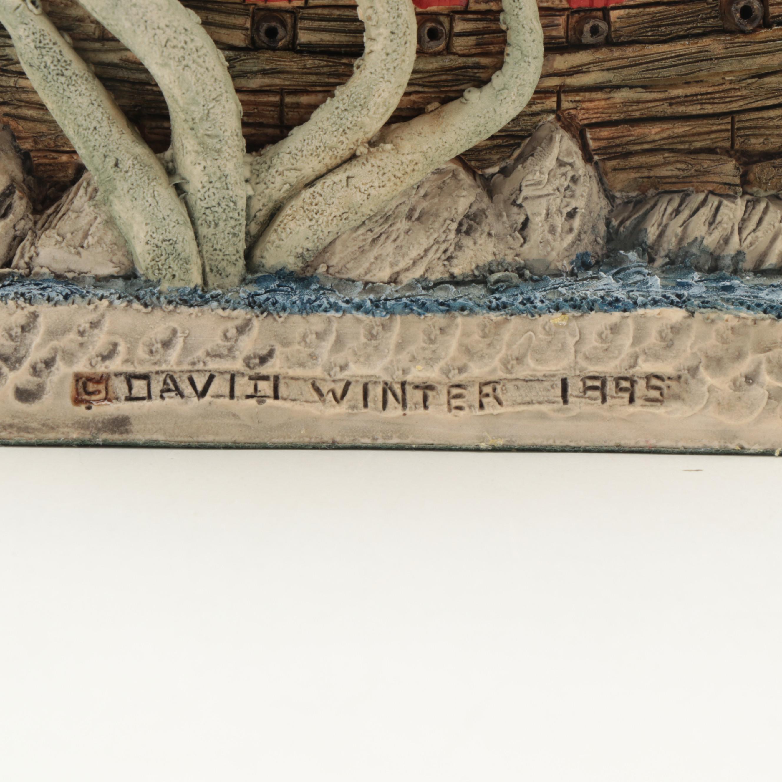 "The Jolly Roger" and Other David Winter Cottages