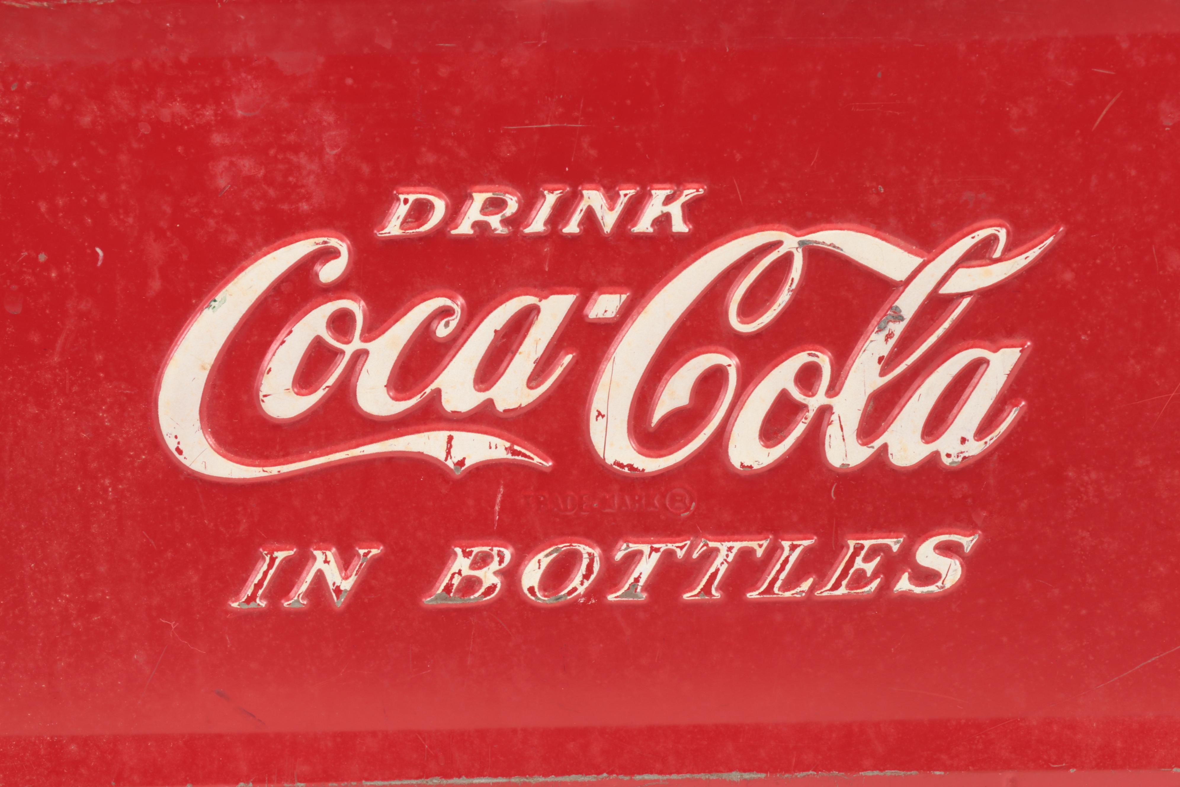 Progress Refrigerator Co. Coca-Cola Portable Cooler, Mid-20th Century