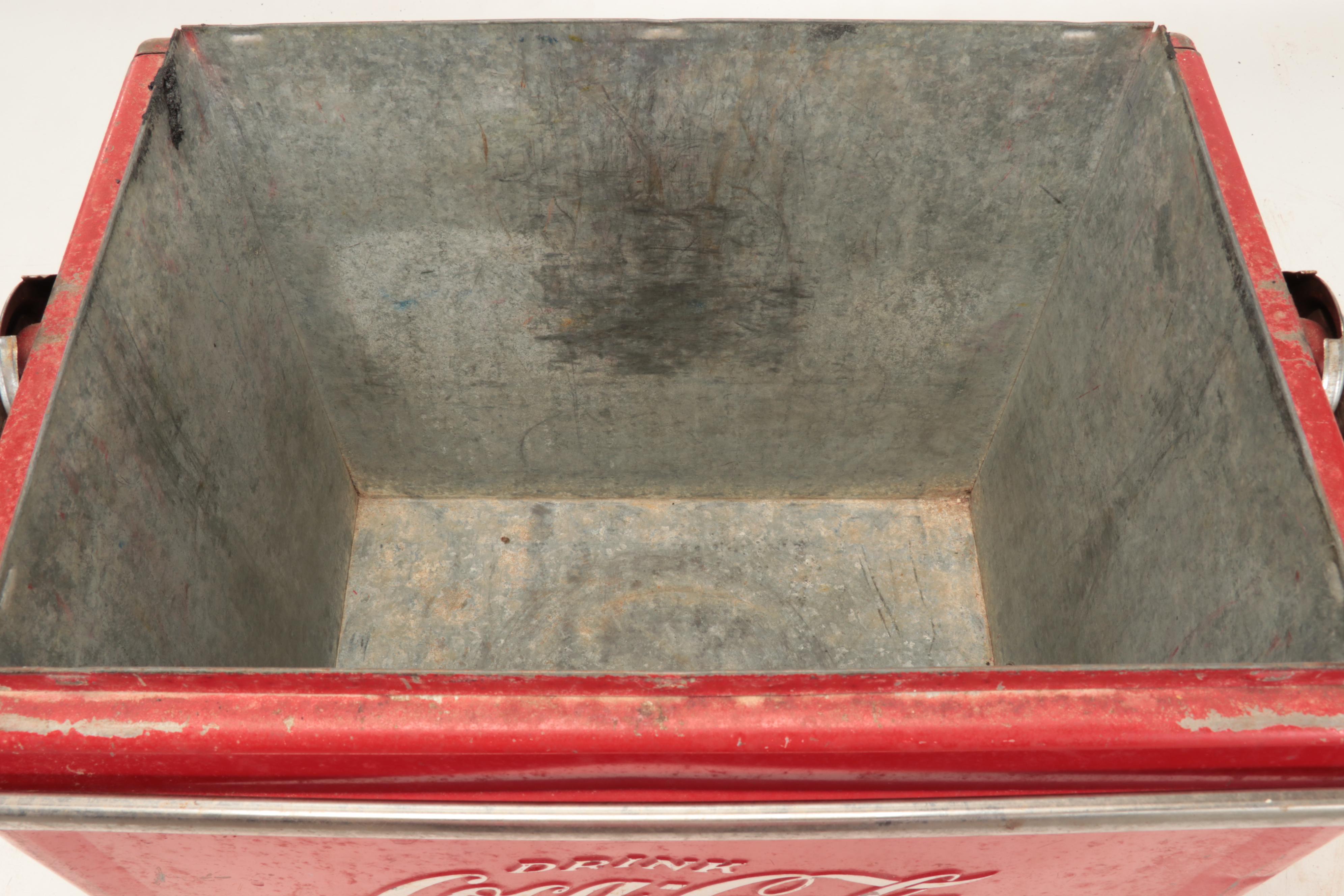 Progress Refrigerator Co. Coca-Cola Portable Cooler, Mid-20th Century