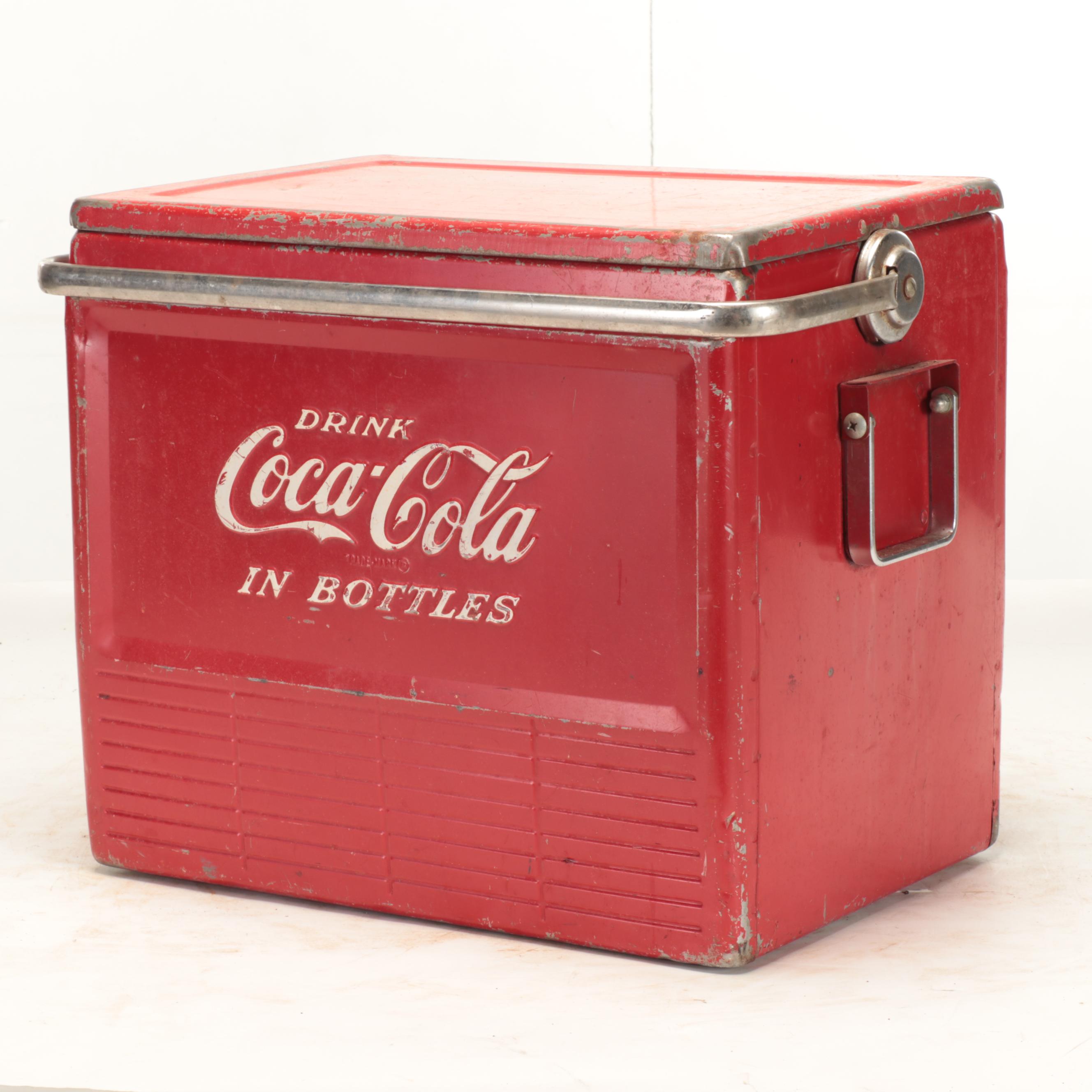 Progress Refrigerator Co. Coca-Cola Portable Cooler, Mid-20th Century