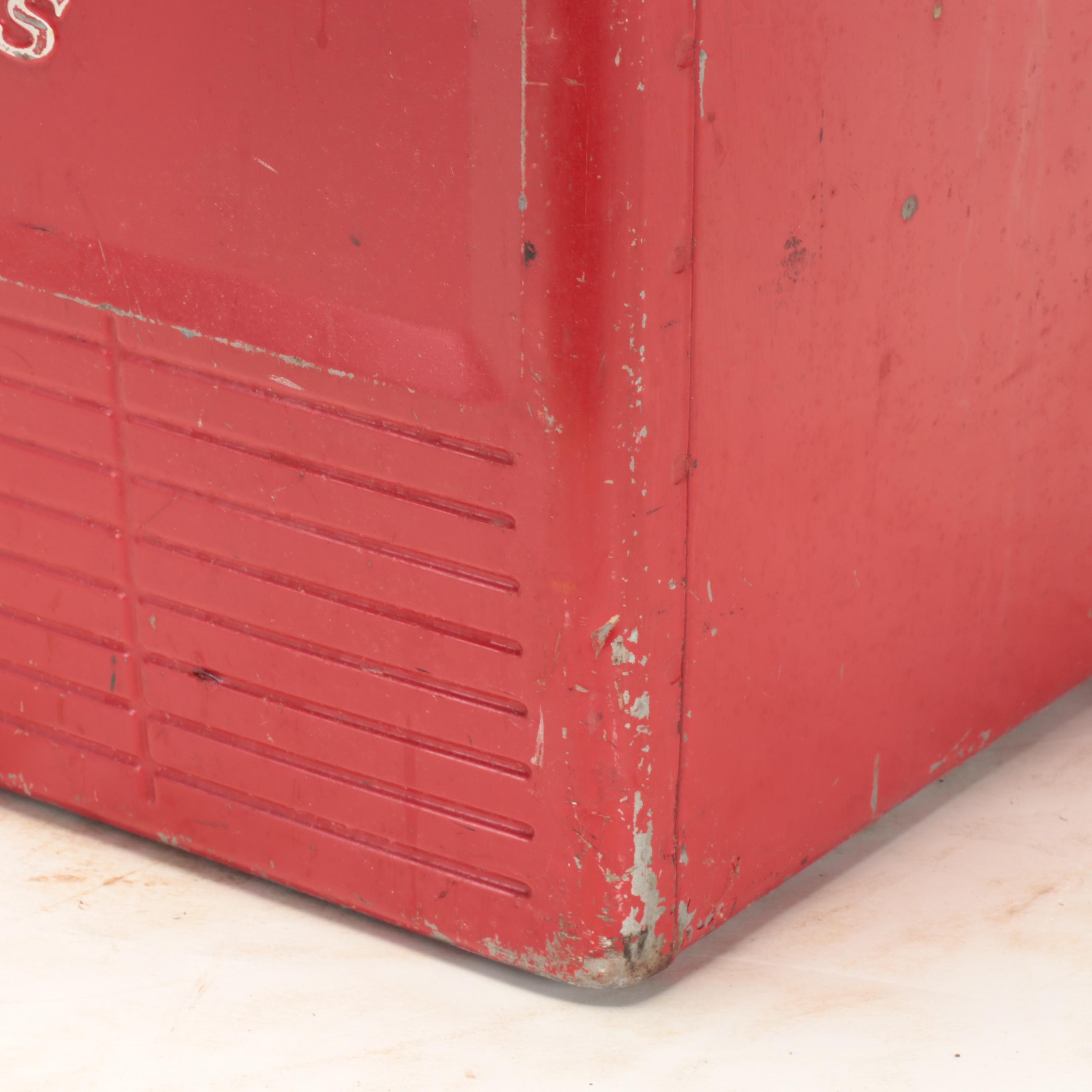 Progress Refrigerator Co. Coca-Cola Portable Cooler, Mid-20th Century