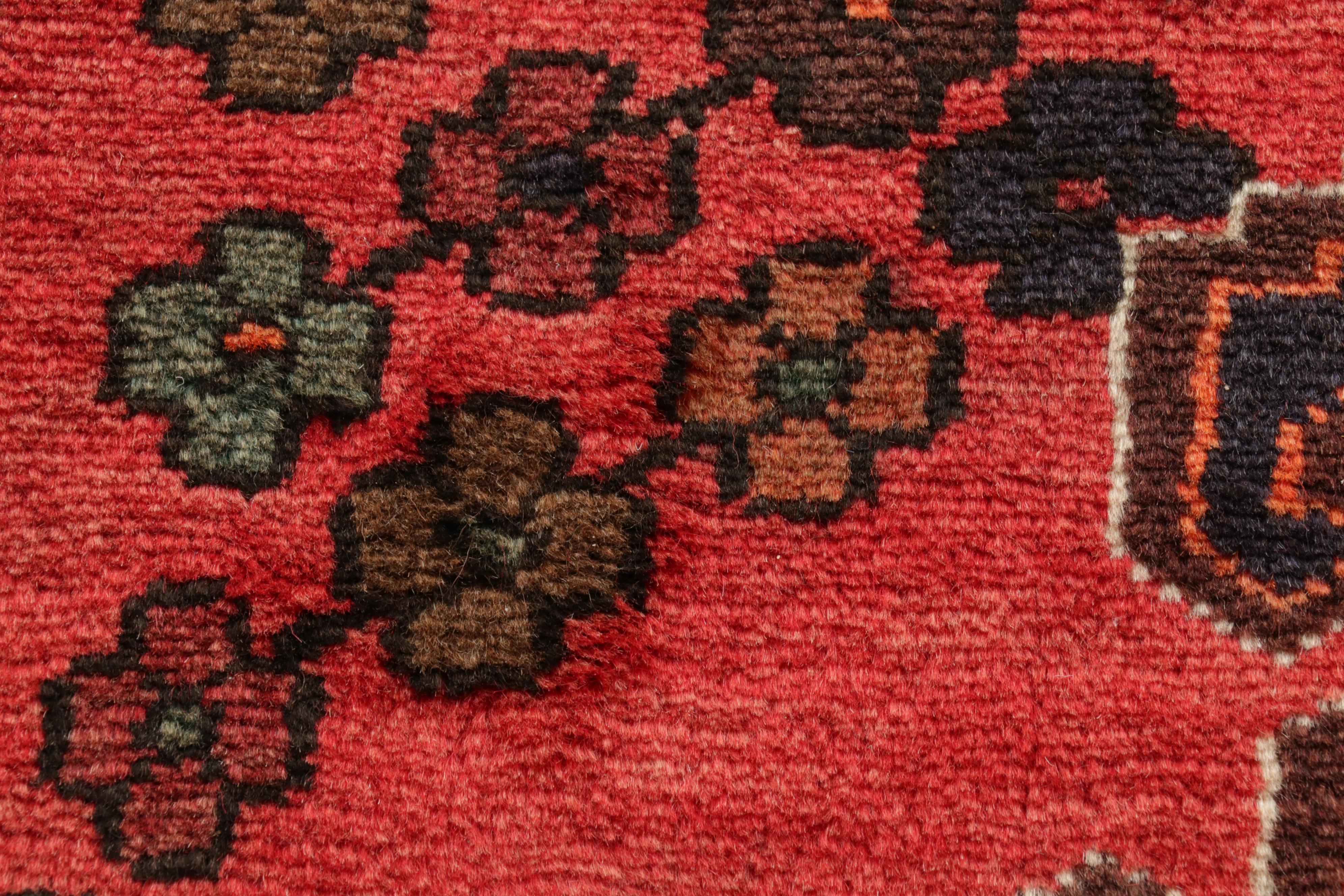 3'2 x 5'5 Hand-Knotted Persian Zanjan Rug, Circa 1980s