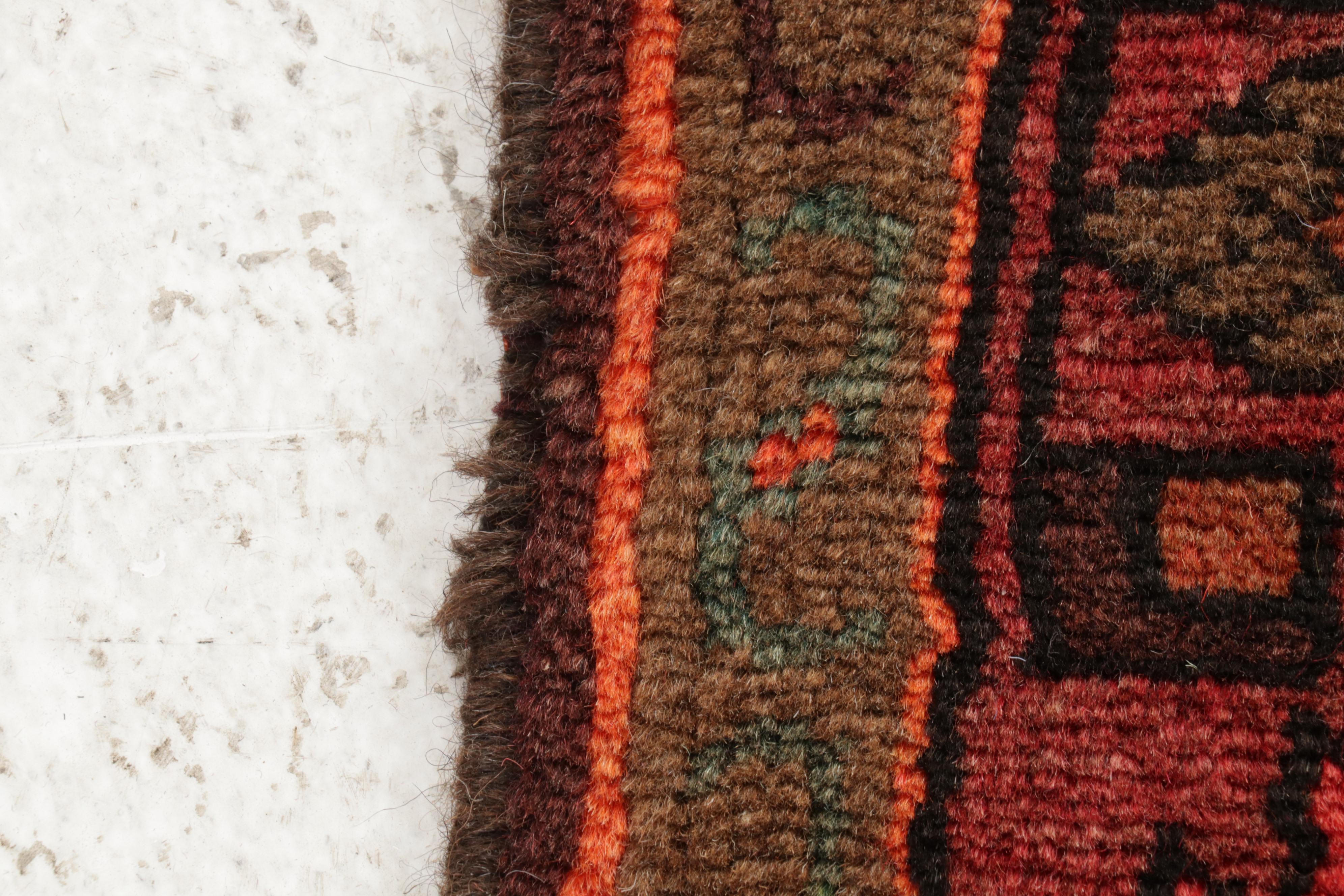 3'2 x 5'5 Hand-Knotted Persian Zanjan Rug, Circa 1980s