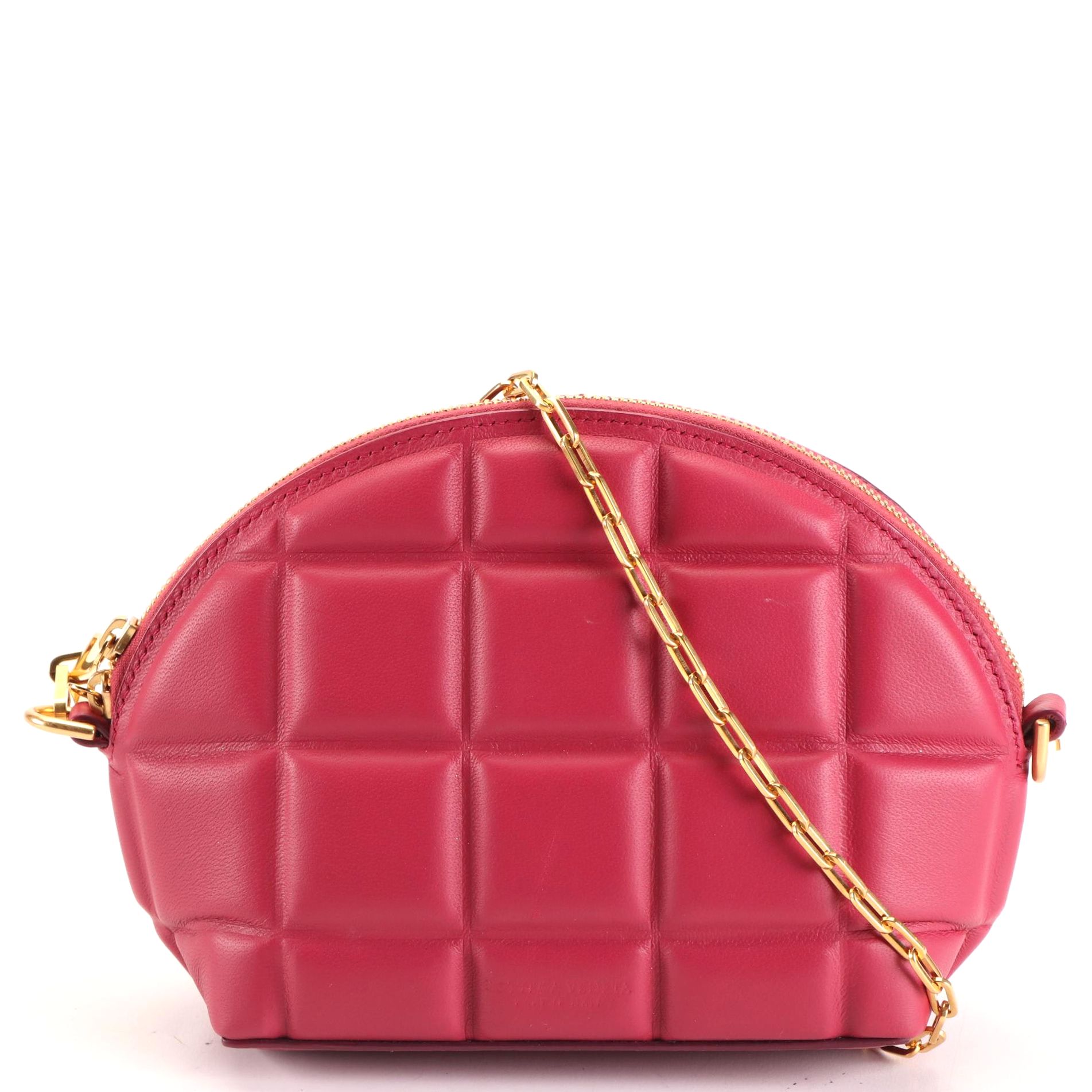 Bottega Veneta Mini Half Moon in Padded Leather