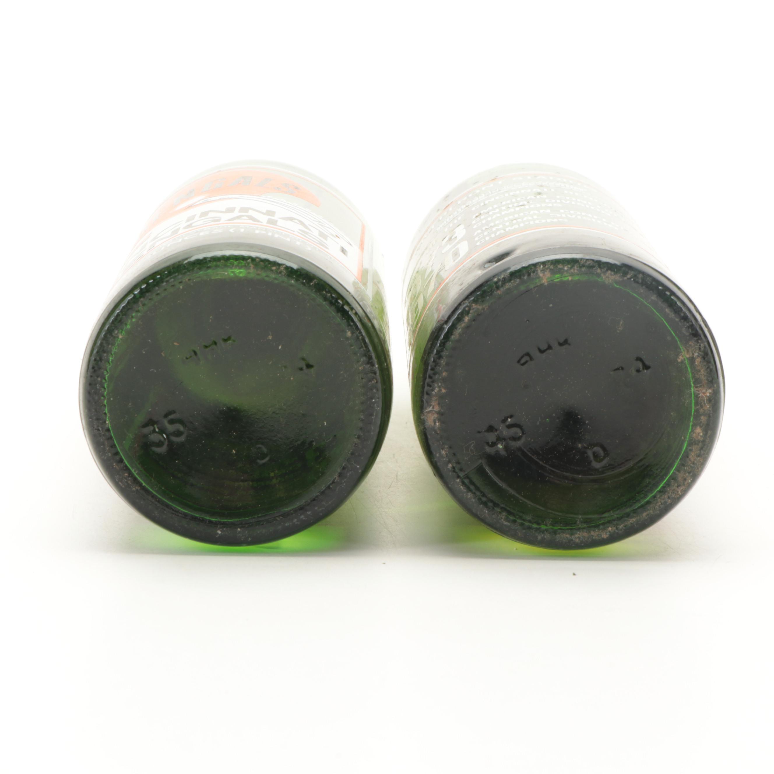 Cincinnati Bengals Commemorative Mug and 7UP Bottles with Tiger Figurine