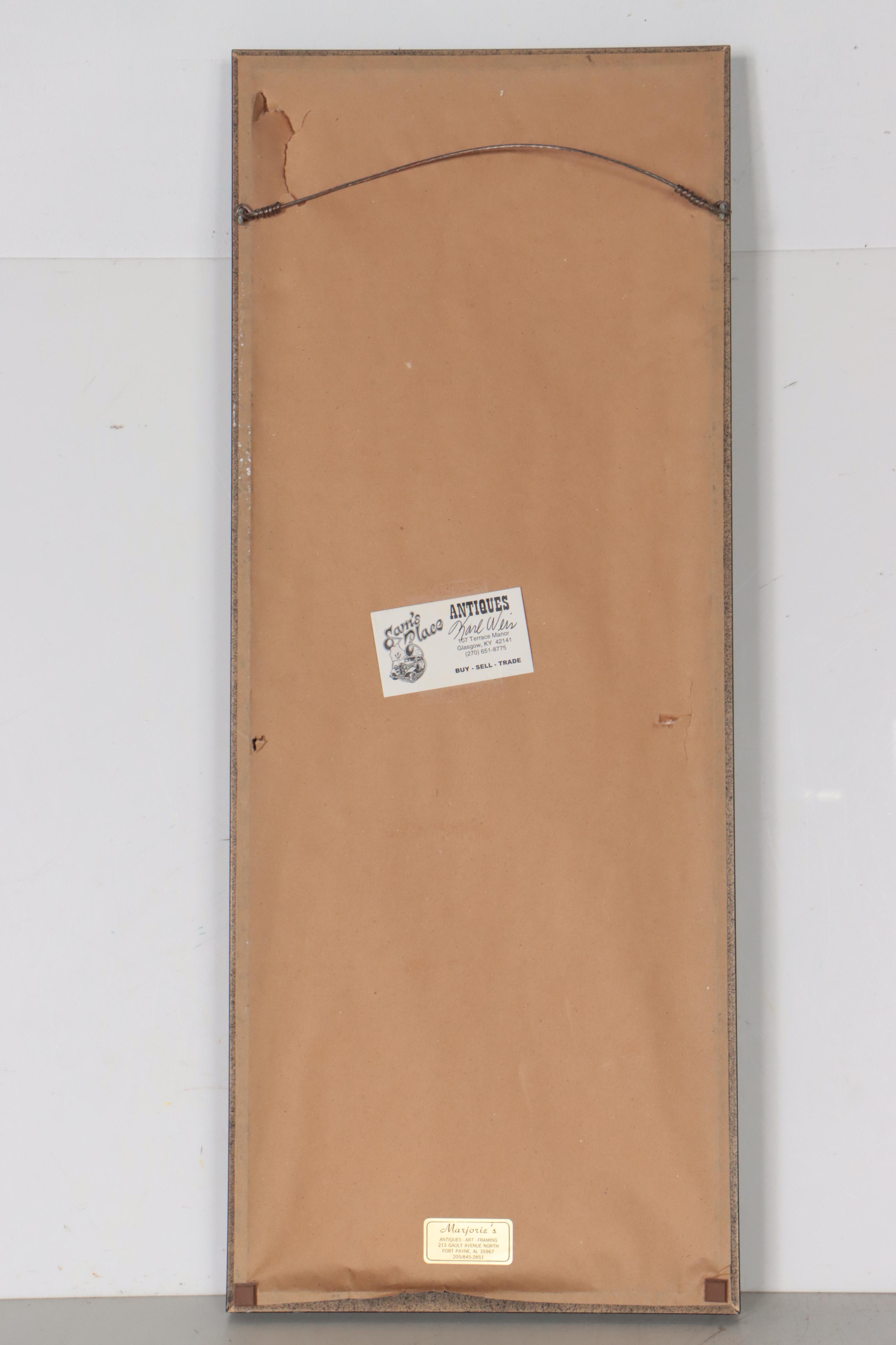 Howard Finster Offset Lithograph of Coca Cola, Late 20th Century