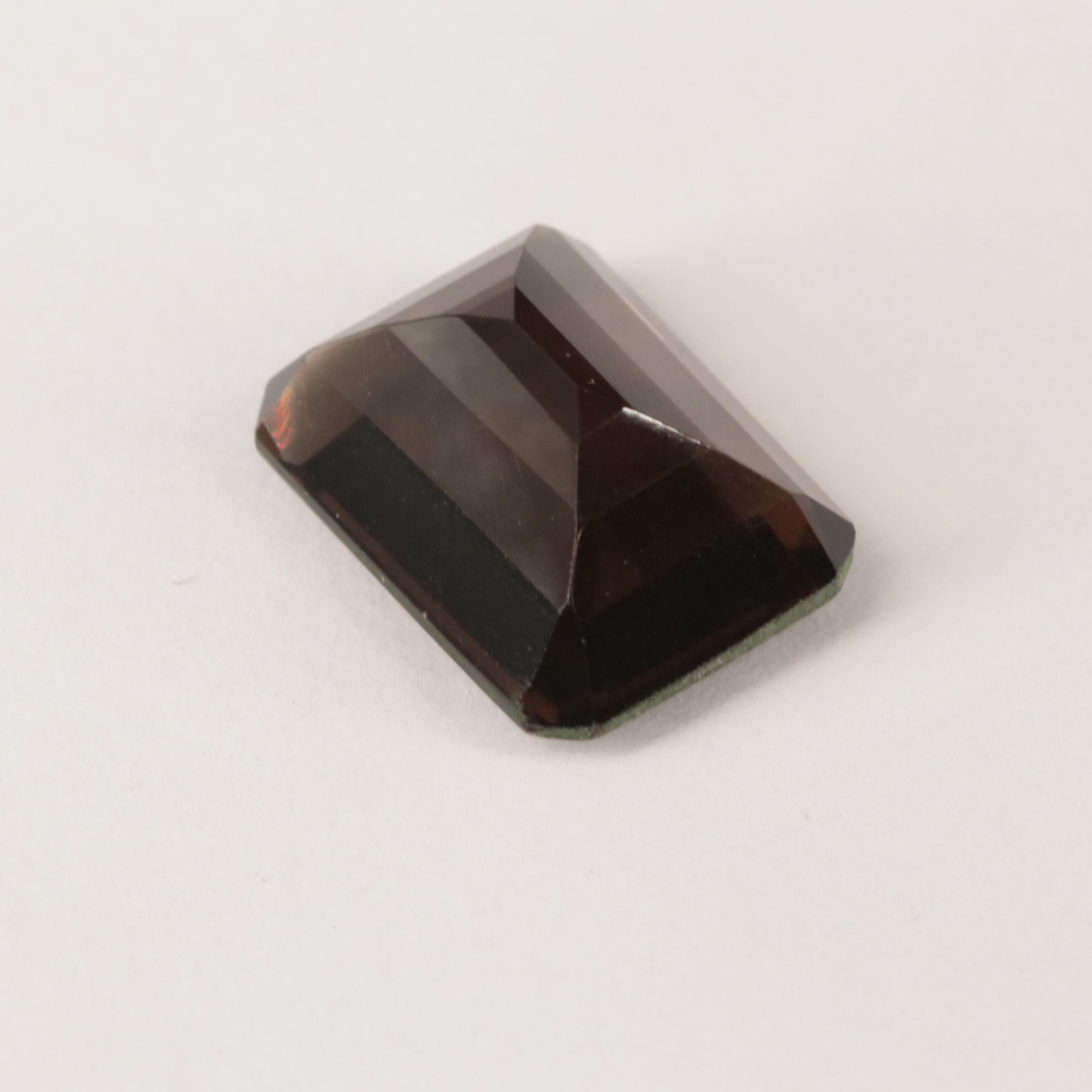 Loose 10.58 CT Smoky Quartz