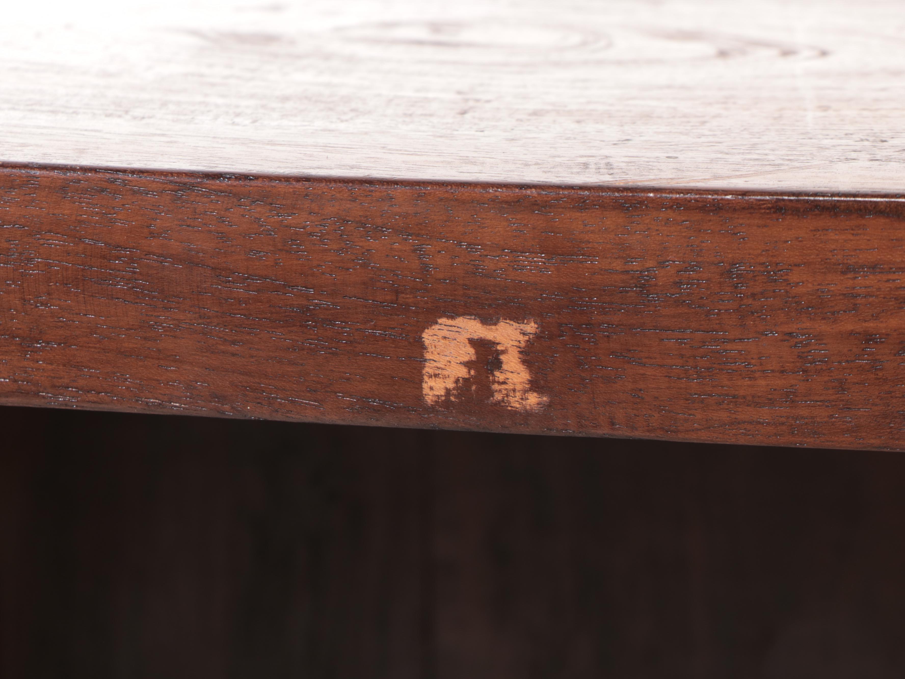 Indonesian Ebonized Teak and Glass Cabinet, 20th Century