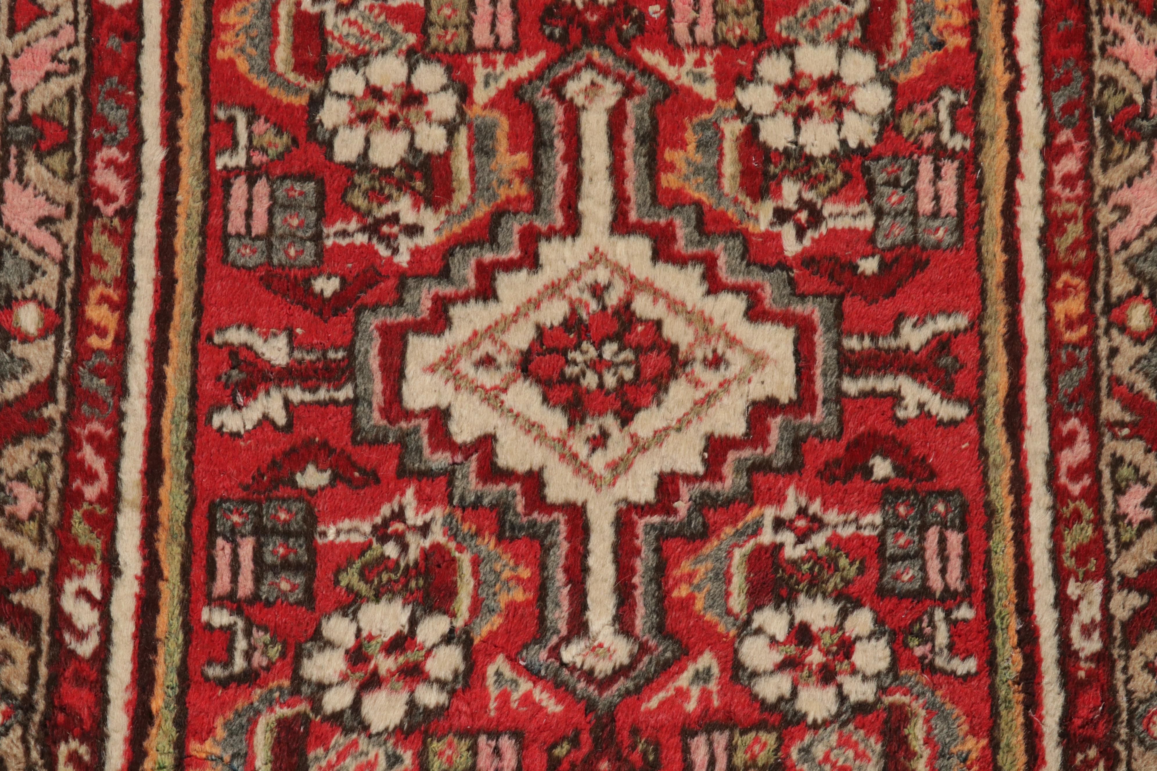 2'3 x 4'2 Hand-Knotted Persian Zanjan Rug, 1920s