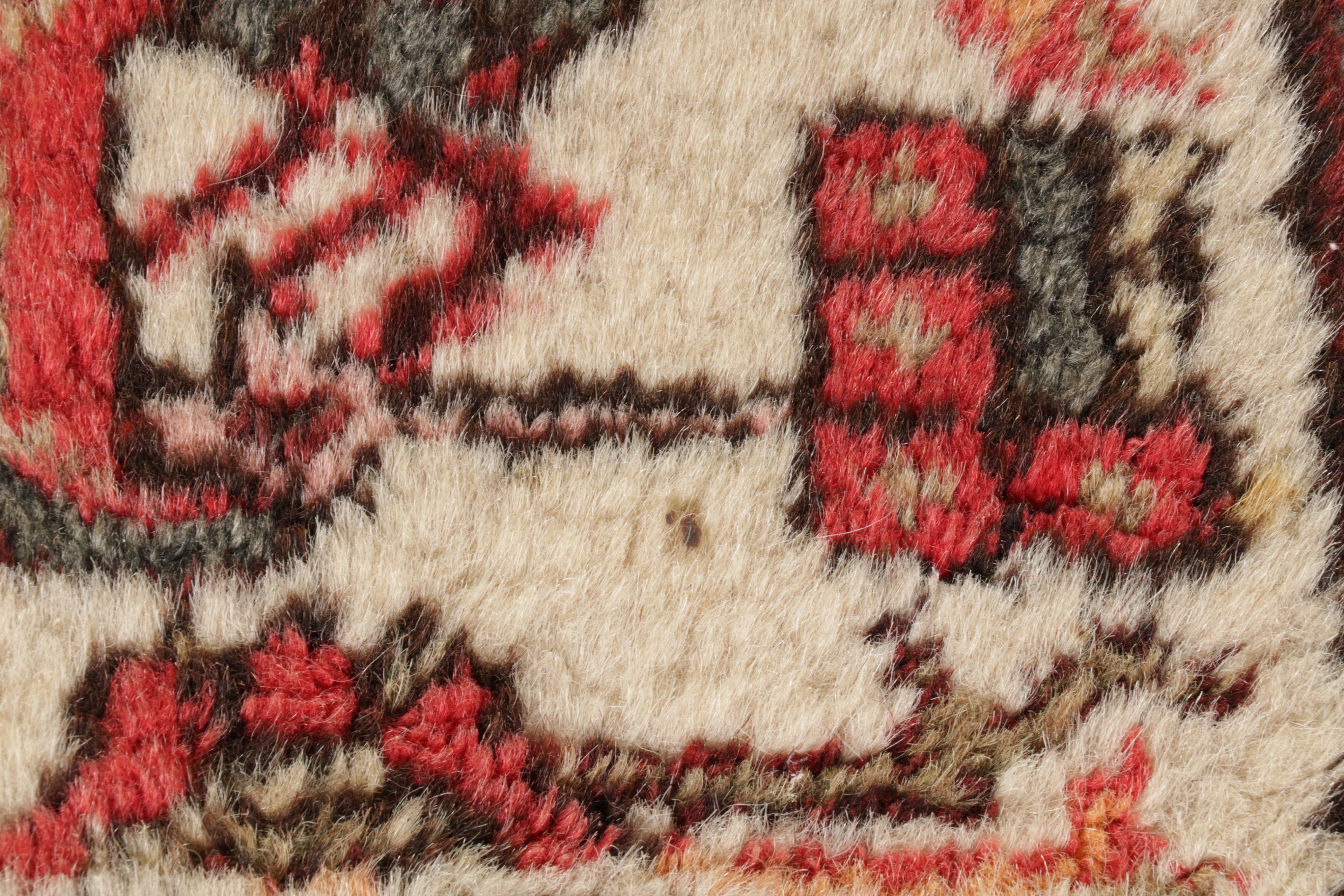 2'3 x 4'2 Hand-Knotted Persian Zanjan Rug, 1920s