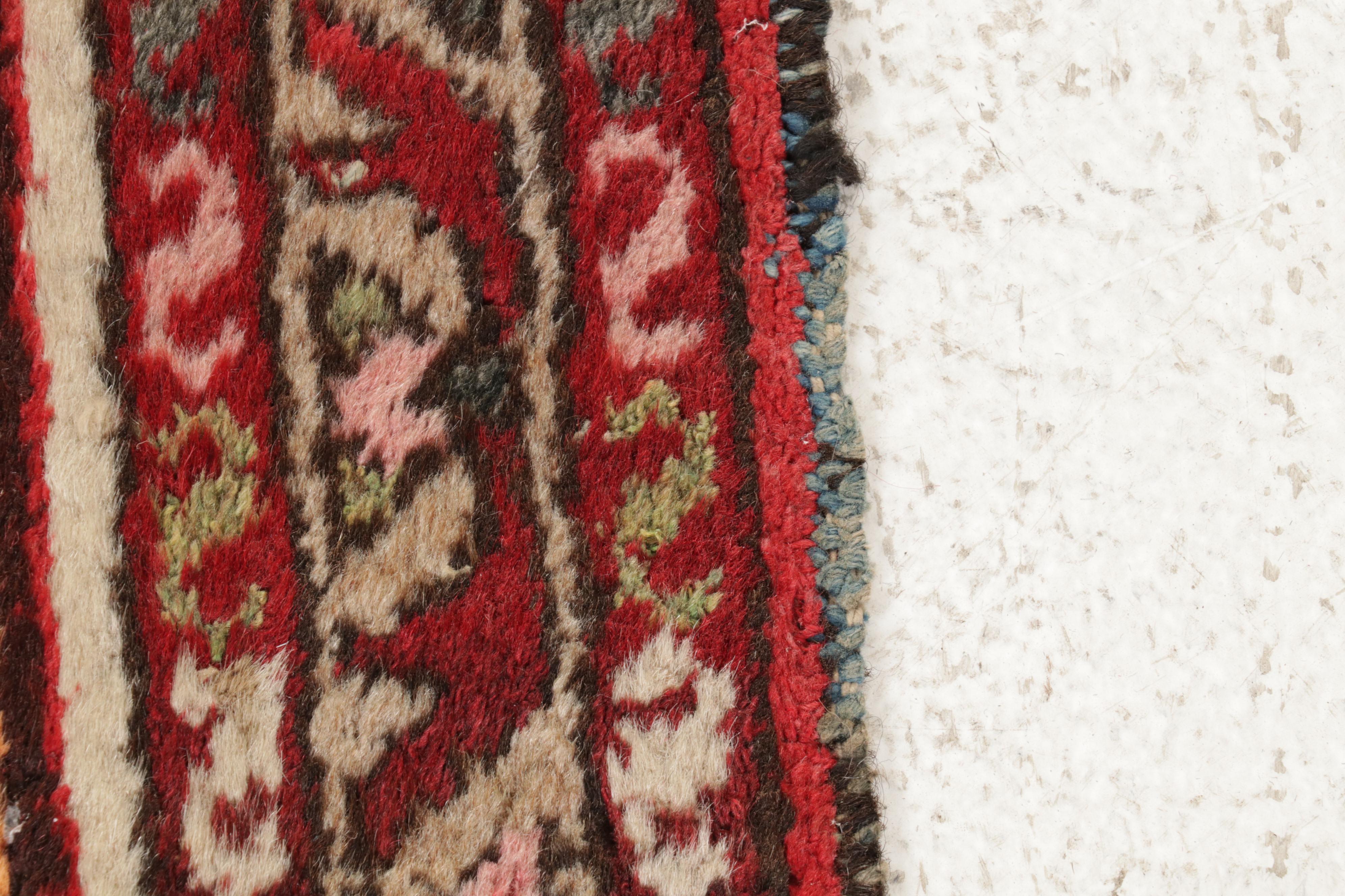 2'3 x 4'2 Hand-Knotted Persian Zanjan Rug, 1920s