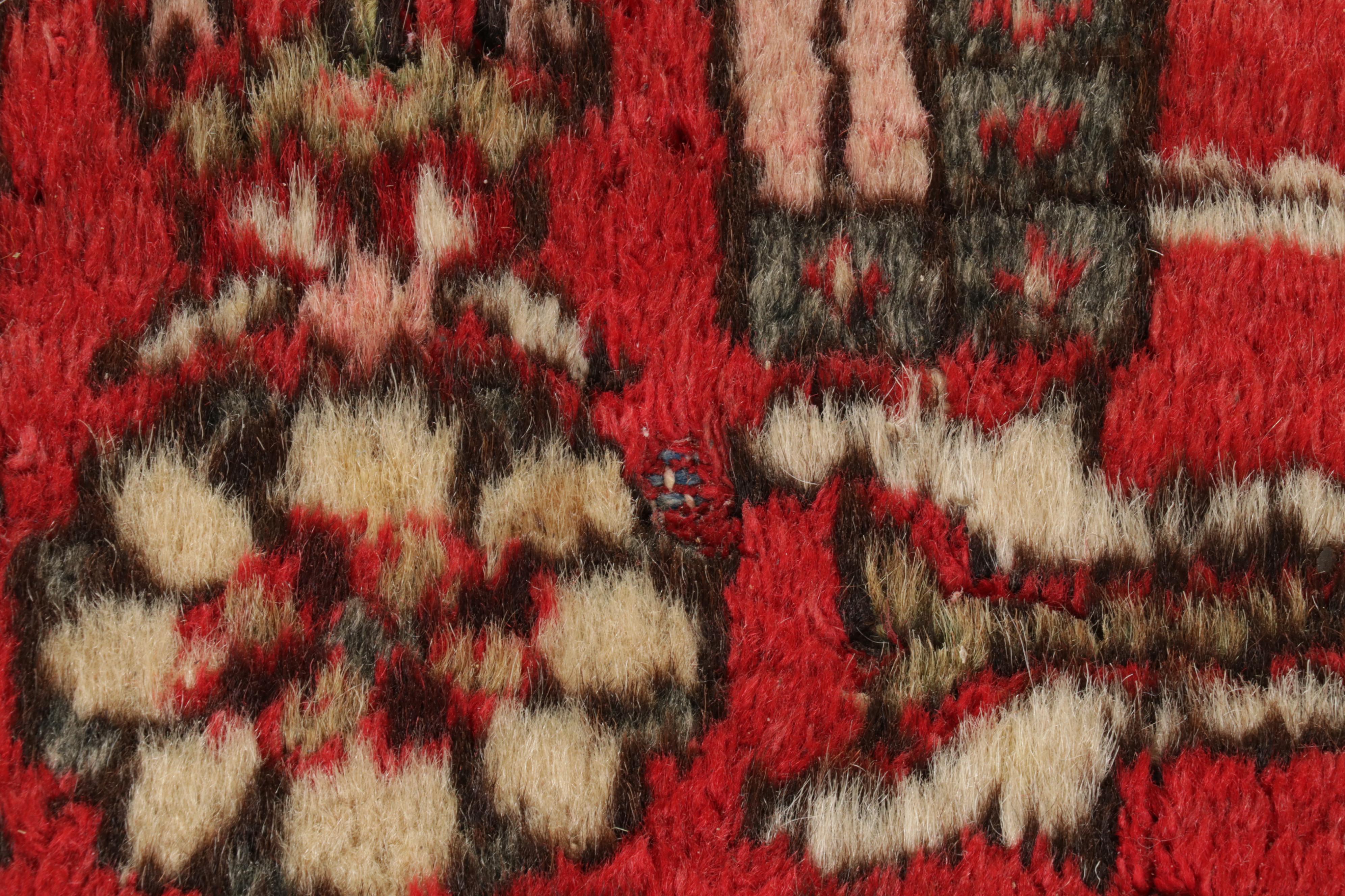 2'3 x 4'2 Hand-Knotted Persian Zanjan Rug, 1920s