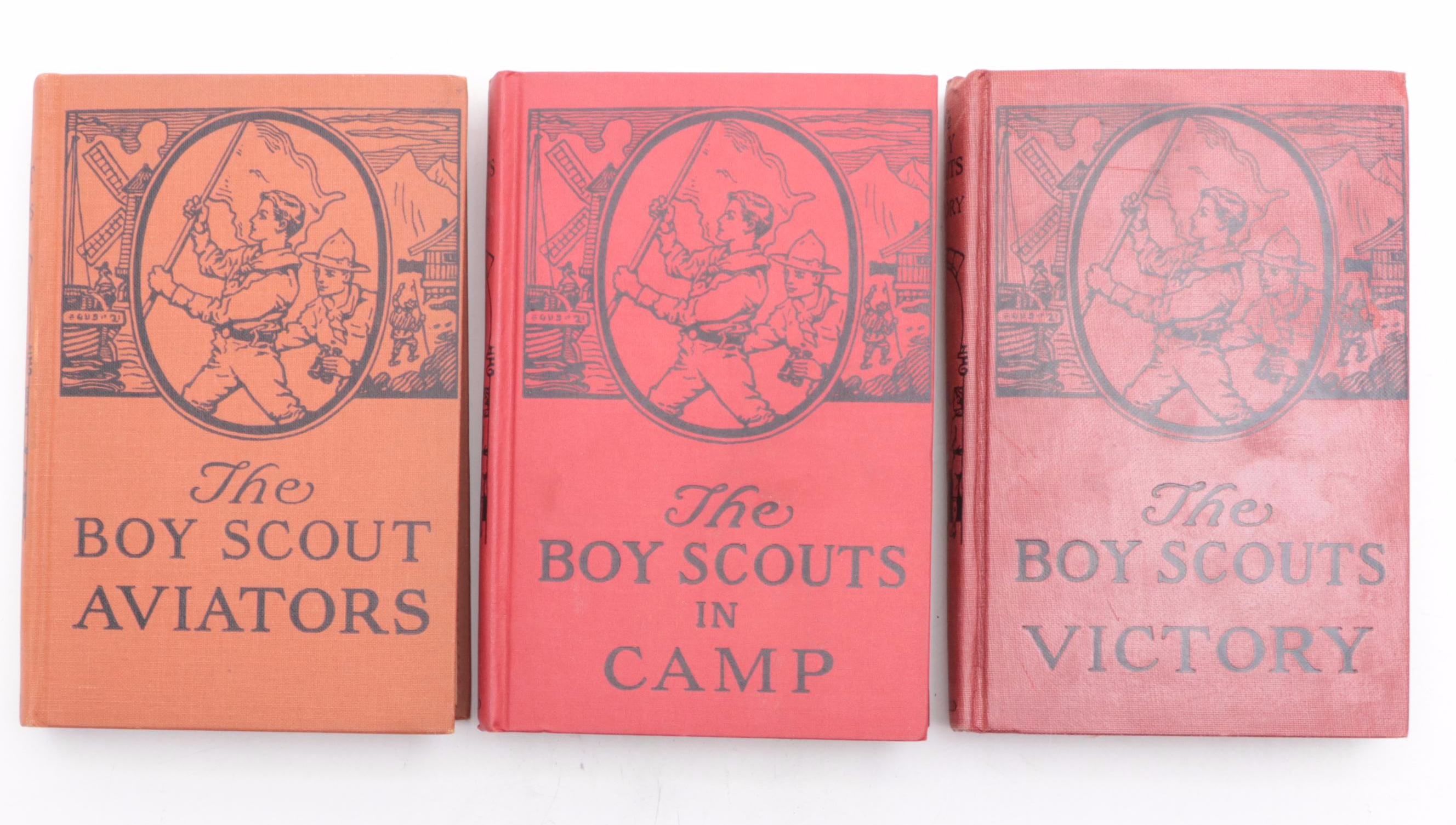 "The Boy Scout Aviators" and More by George Durston with Scout Memorabilia