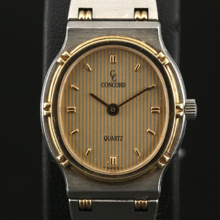 18K Concord La Costa Quartz Wristwatch
