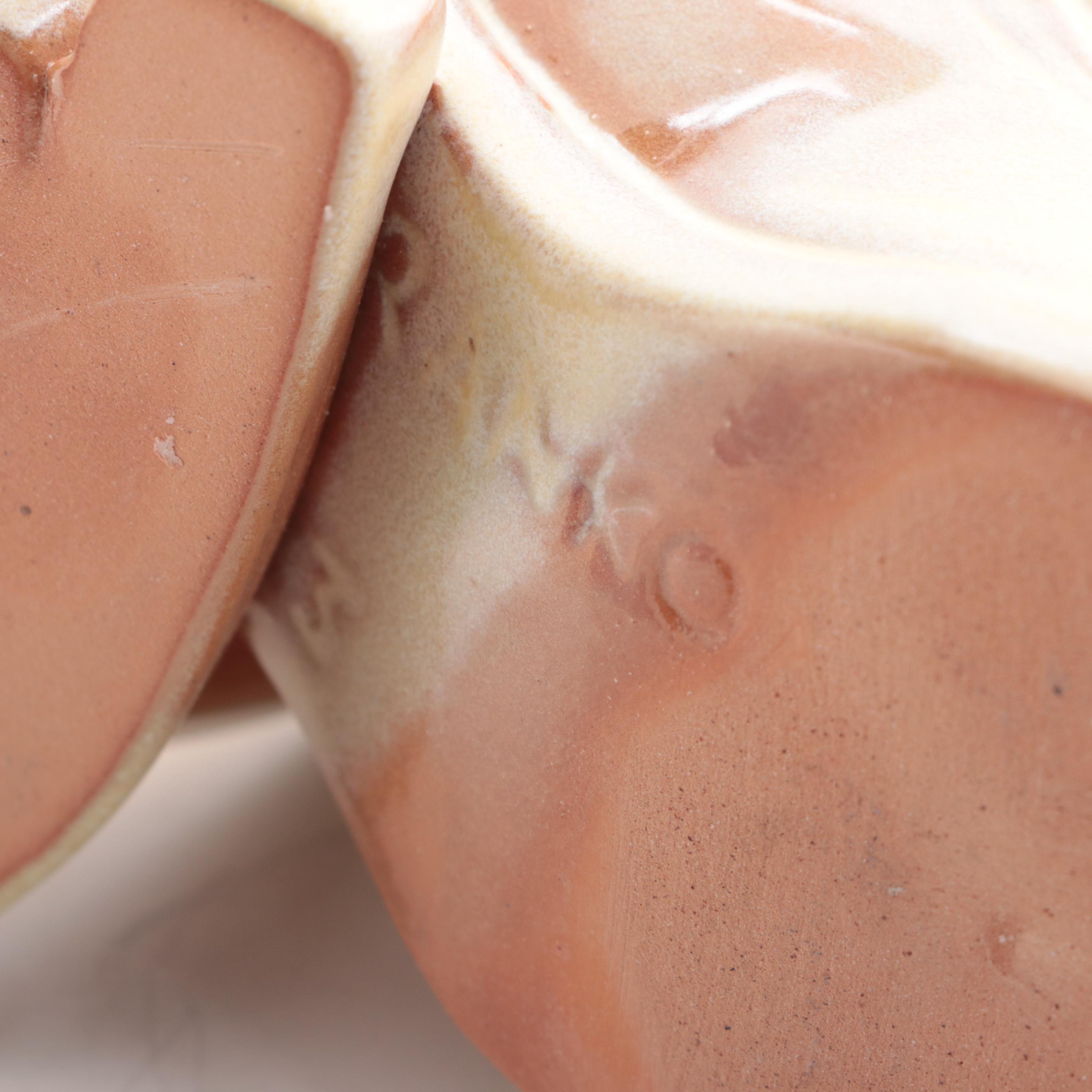 Frankoma "Plainsman" Bookend with Mug and Ashtray, Mid-20th Century