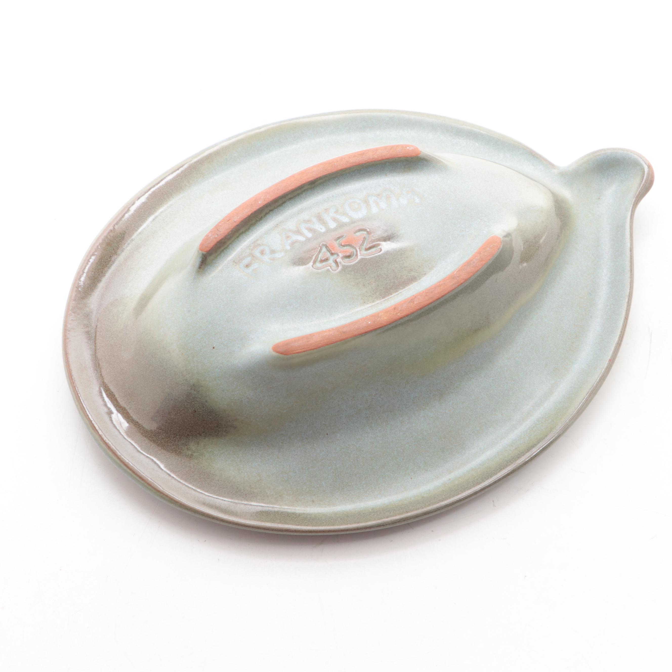 Frankoma "Plainsman" Bookend with Mug and Ashtray, Mid-20th Century