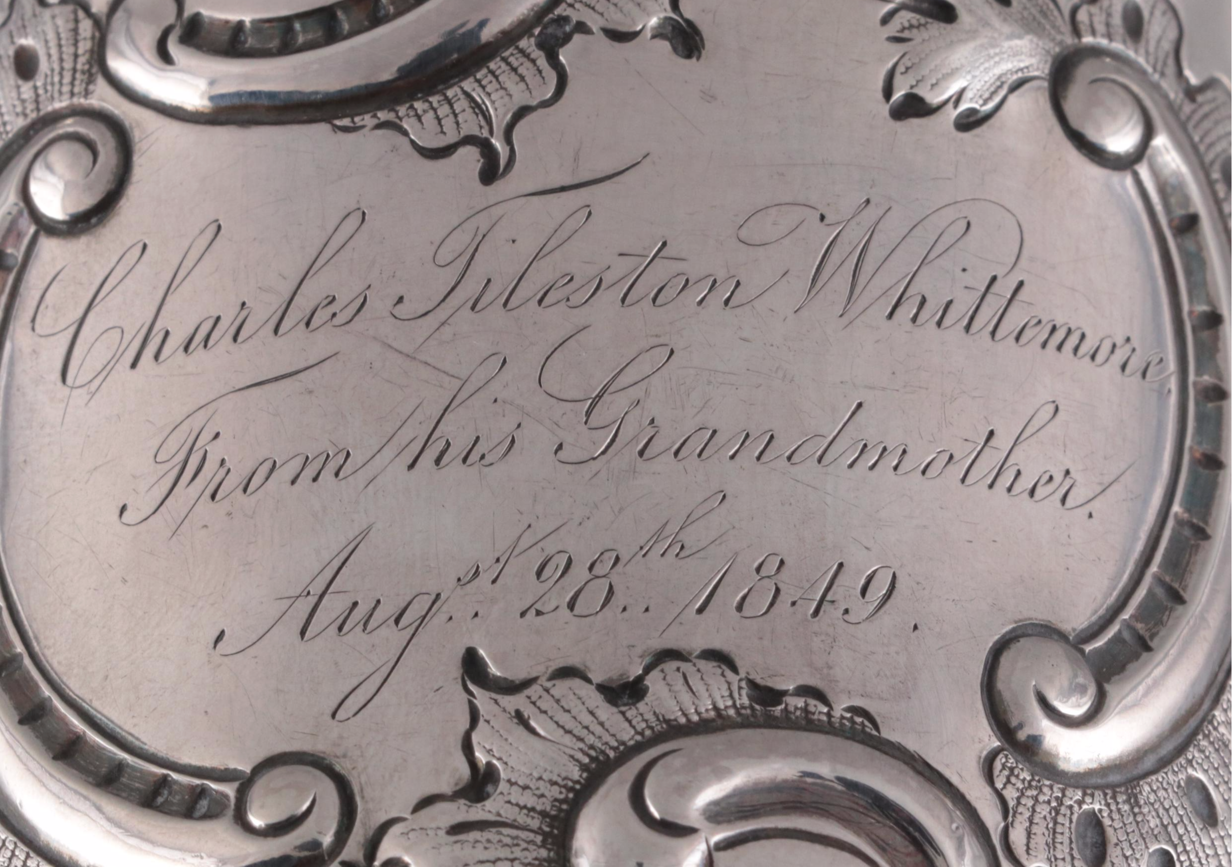 Gale & Hayden Coin Silver Keepsake Cup, 1849