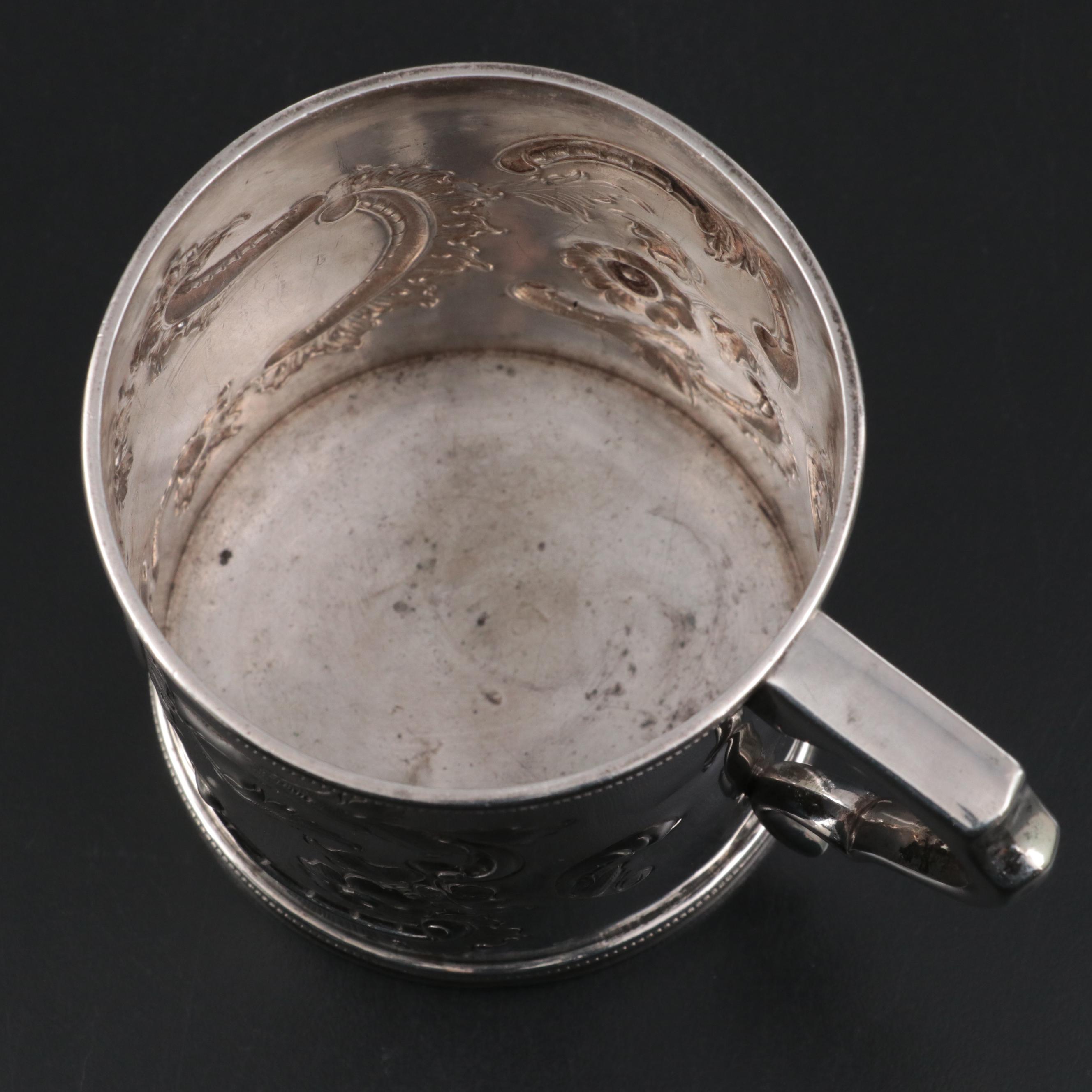 Gale & Hayden Coin Silver Keepsake Cup, 1849