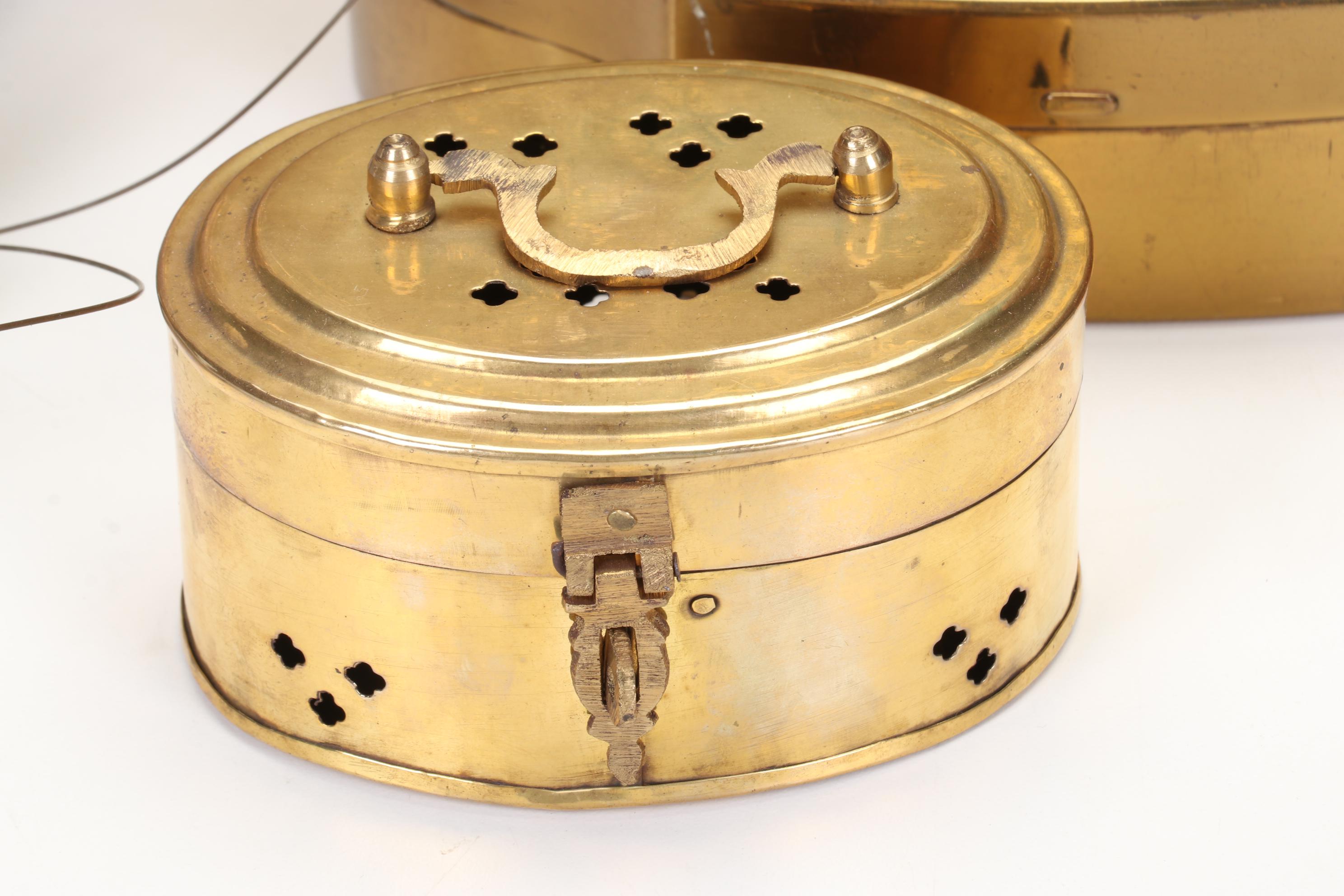 Pressed Brass Wall Hanging, Carved Wood Plant Stand, Schrafft's Candy Box & More