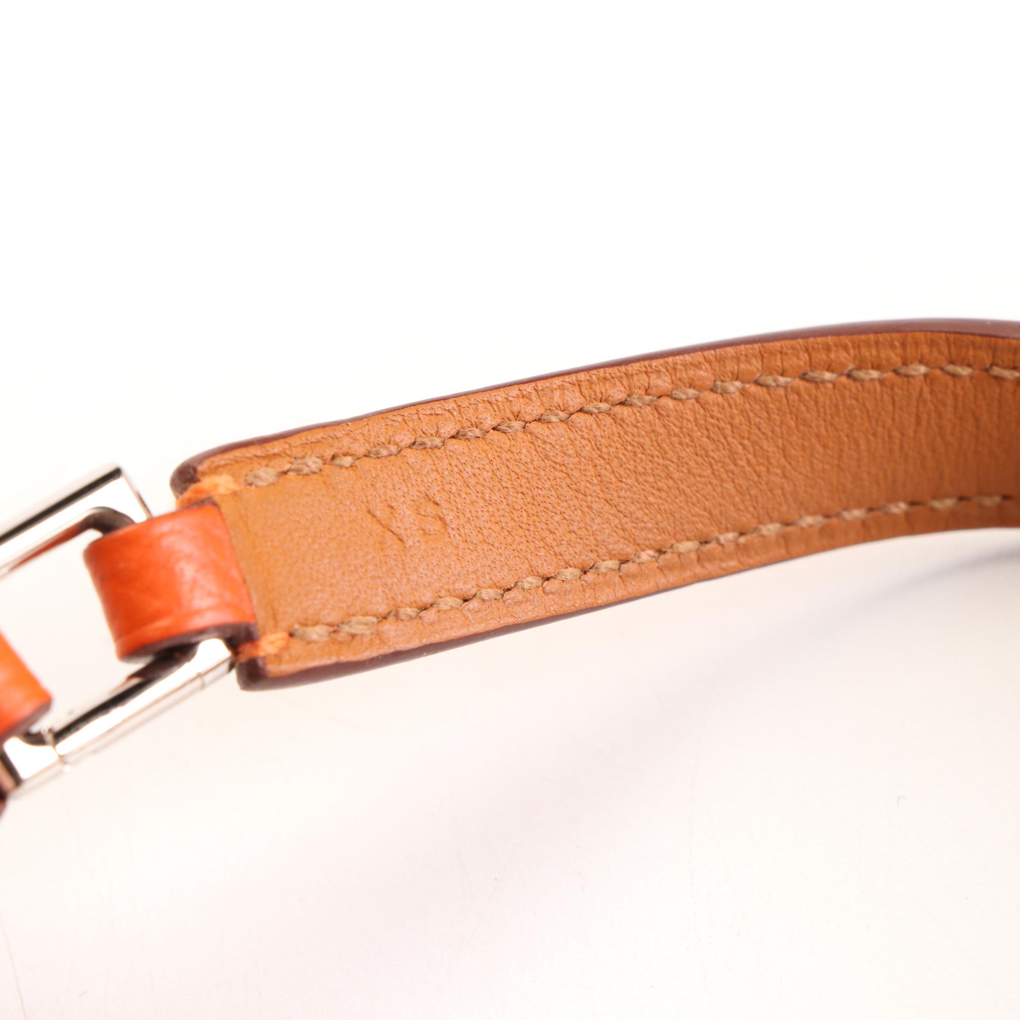 Hermès Rivale Double Tour Bracelet in Epsom Leather