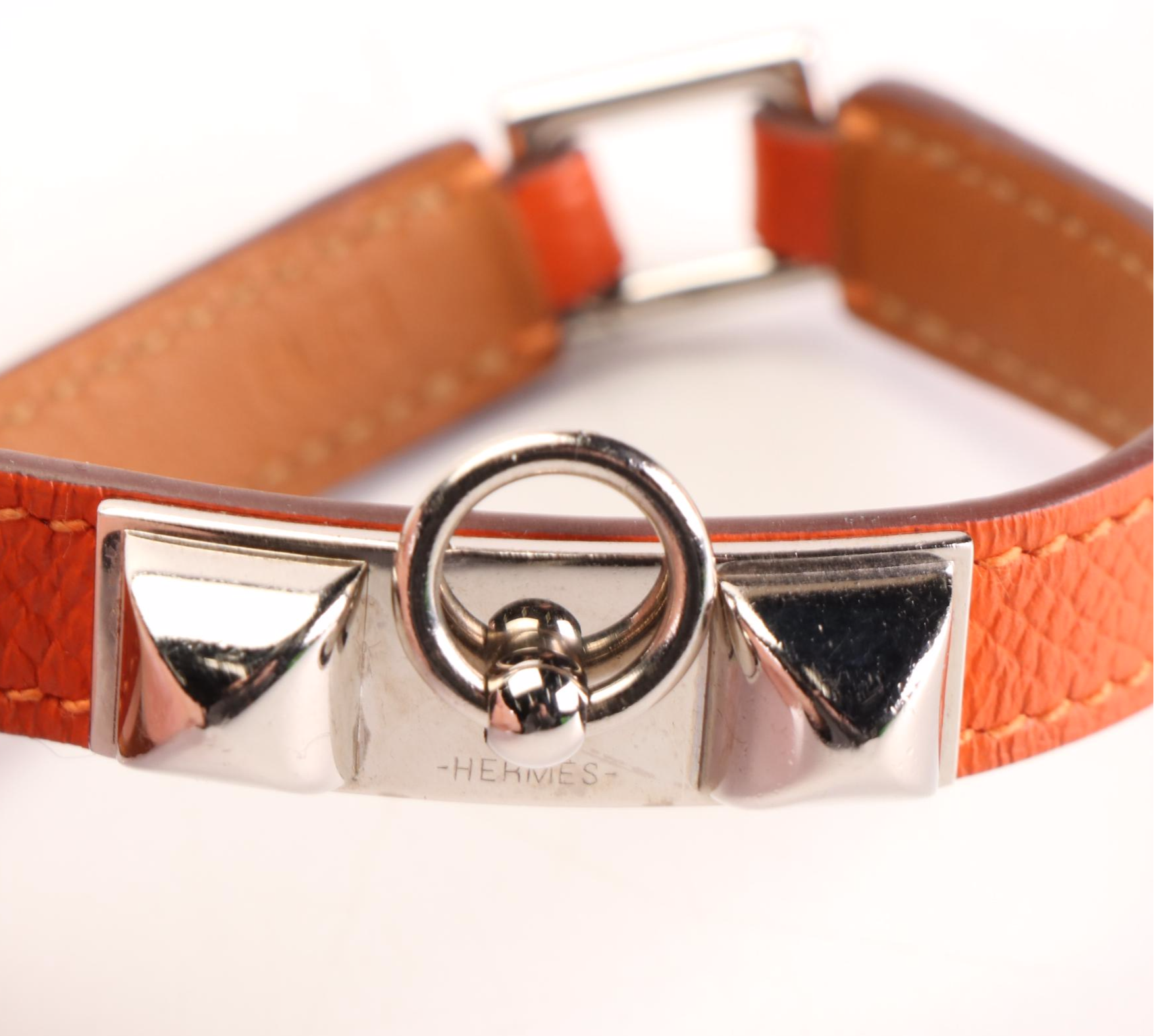 Hermès Rivale Double Tour Bracelet in Epsom Leather