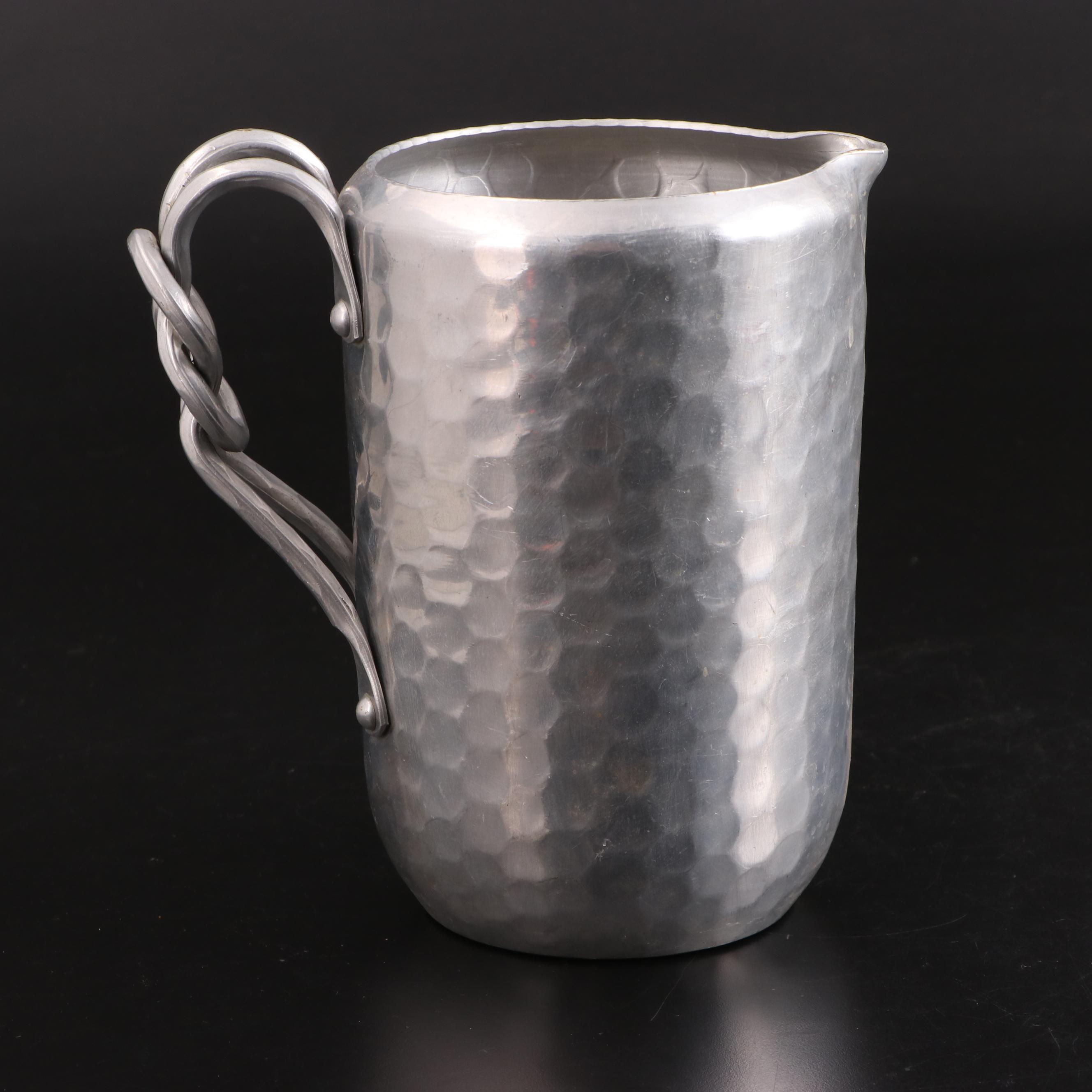 Buenilum Covered Serving Dish with Hammered Aluminum and Other Tableware