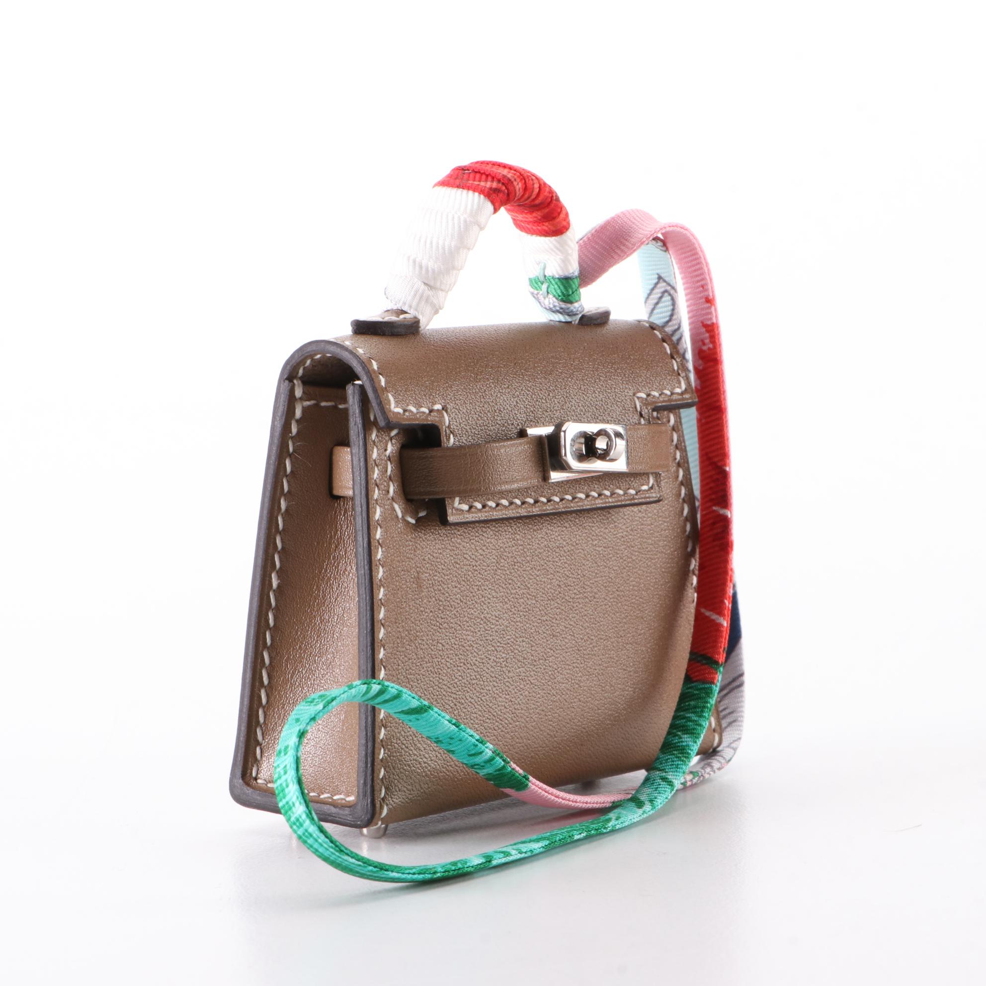 Hermès Kelly Twilly Bag Charm with Box