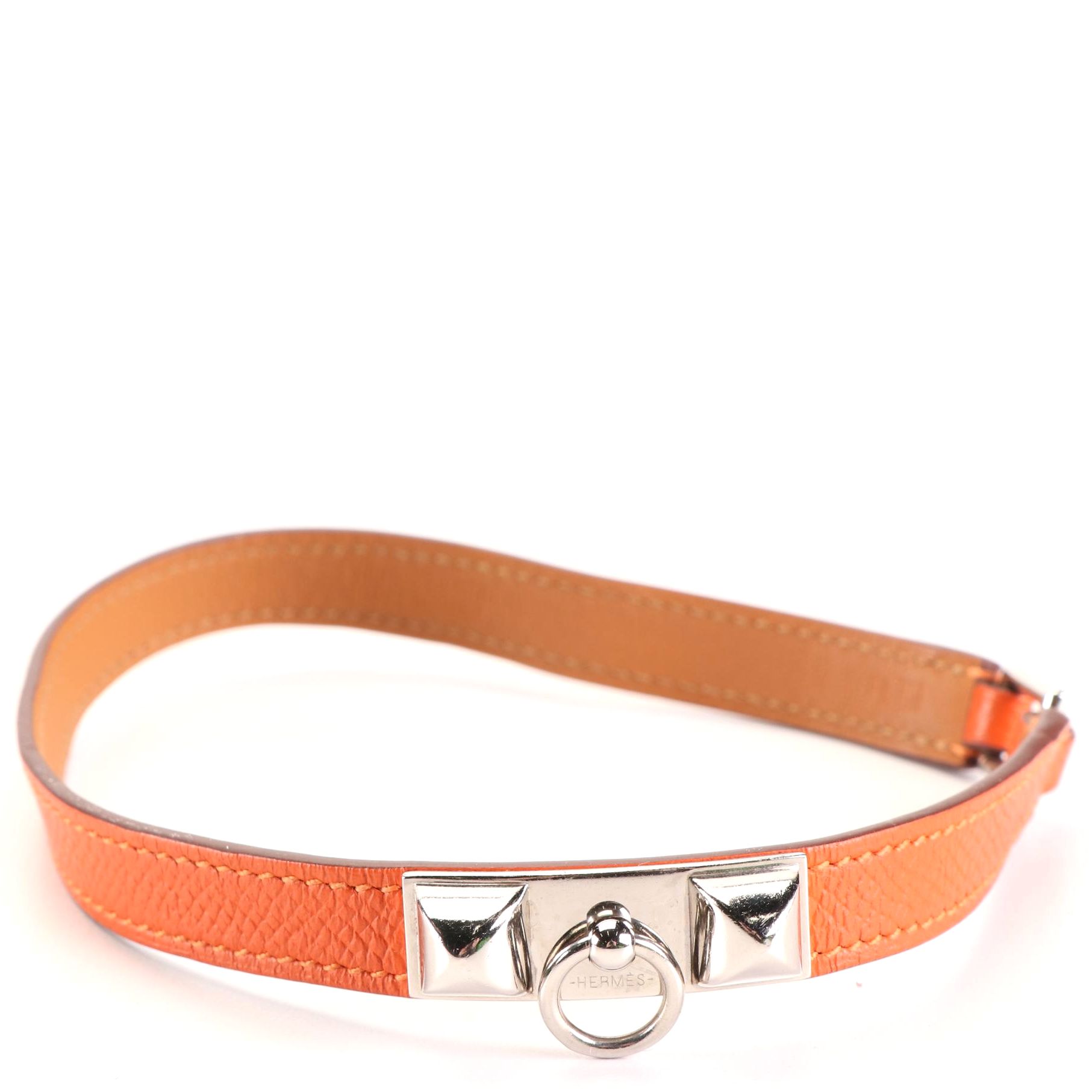 Hermès Rivale Double Tour Bracelet in Epsom Leather